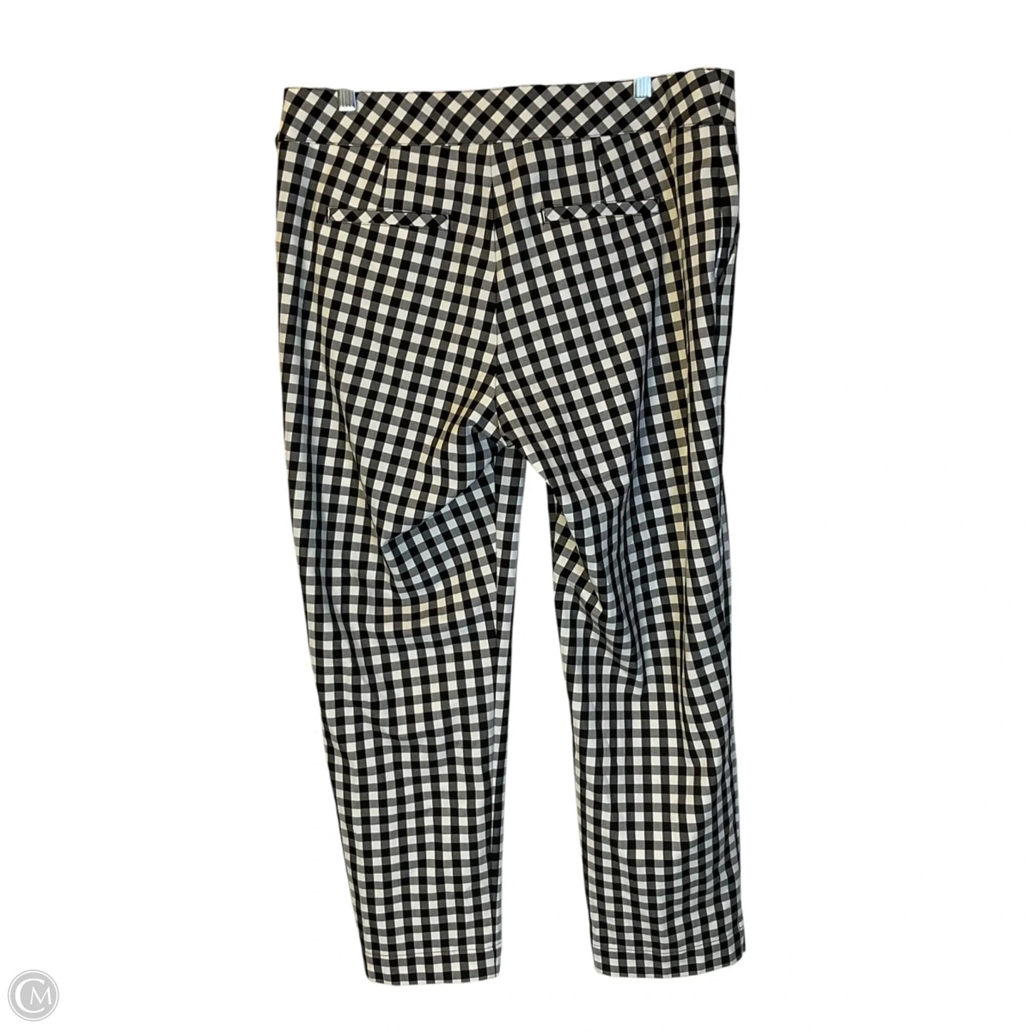 Pants Dress By Foxcroft In Black & White, Size: 12