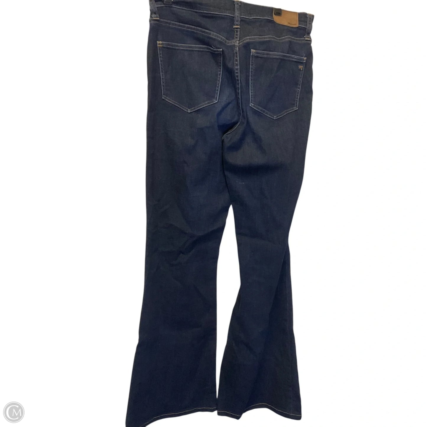 Jeans Flared By Madewell In Blue Denim, Size: 6