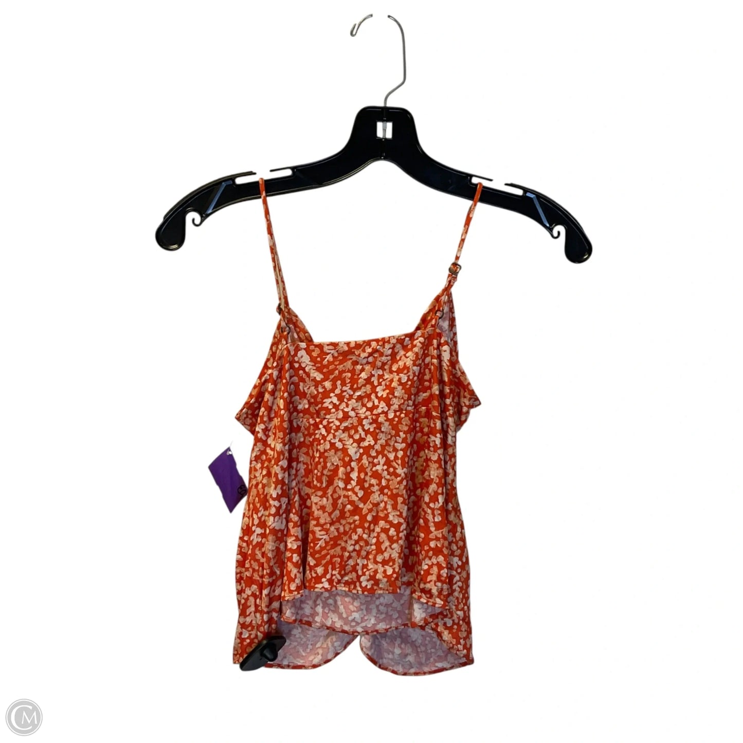 Top Sleeveless By Anthropologie In Orange, Size: Xs