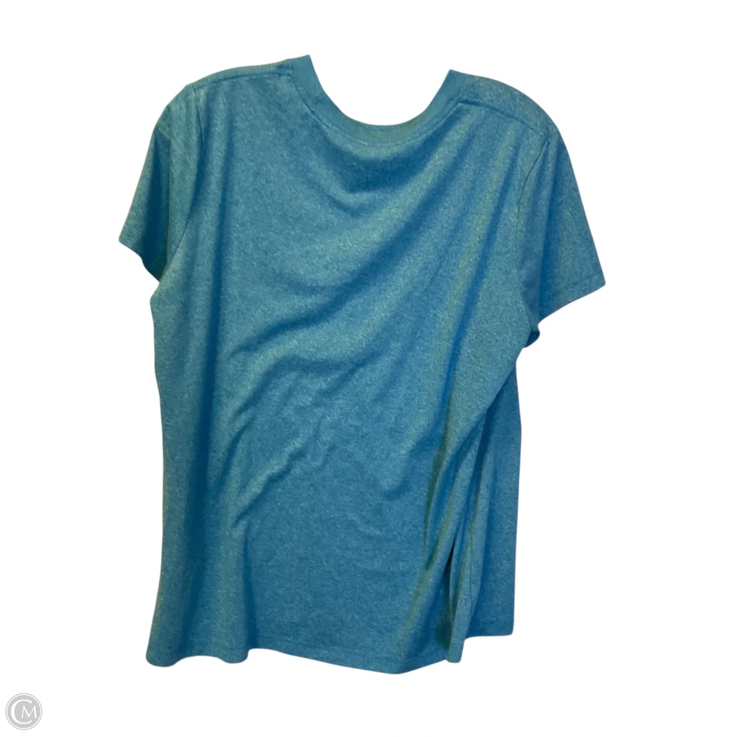 Athletic Top Short Sleeve By Nike Apparel In Blue, Size: Xl