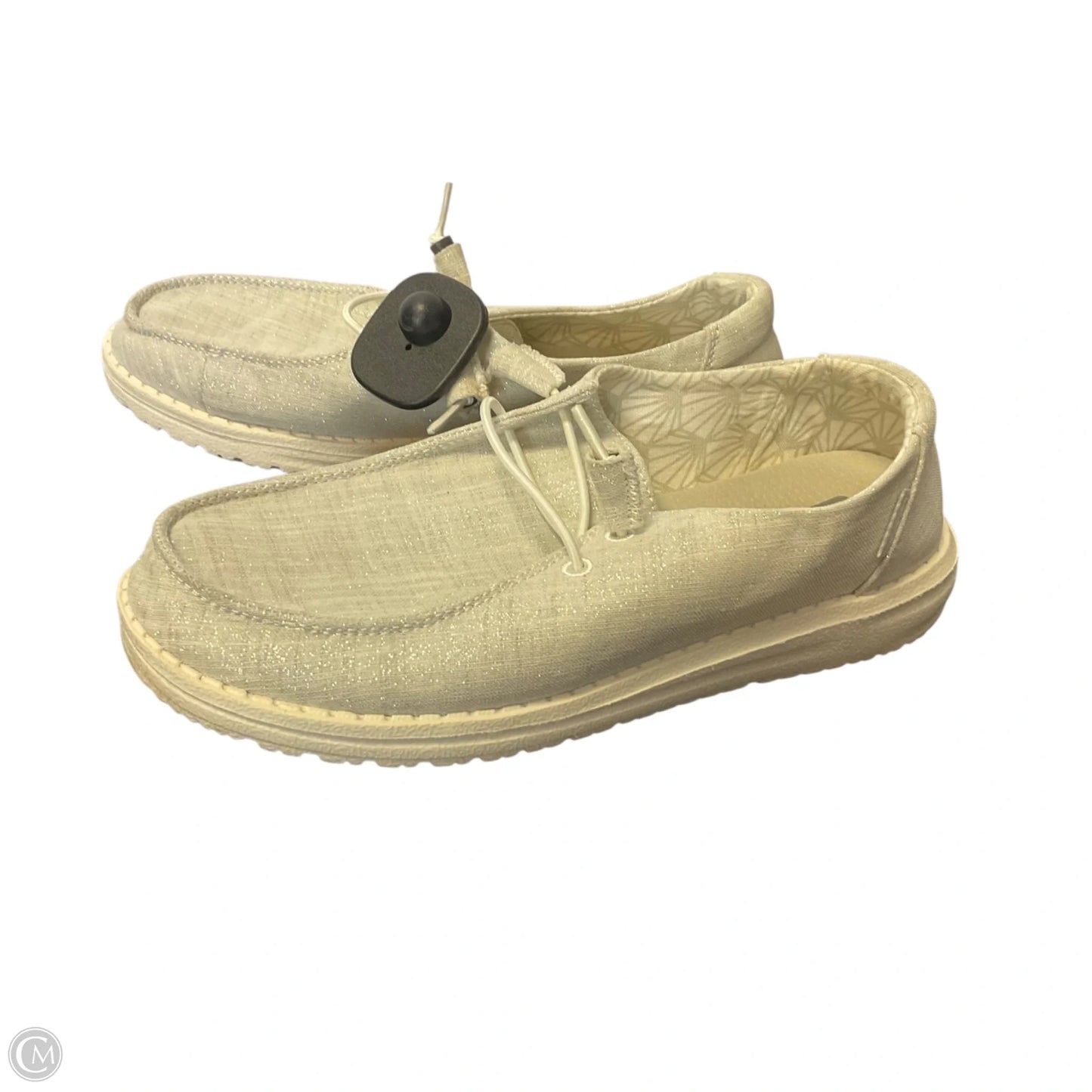 Shoes Flats By Hey Dude In Tan, Size: 7