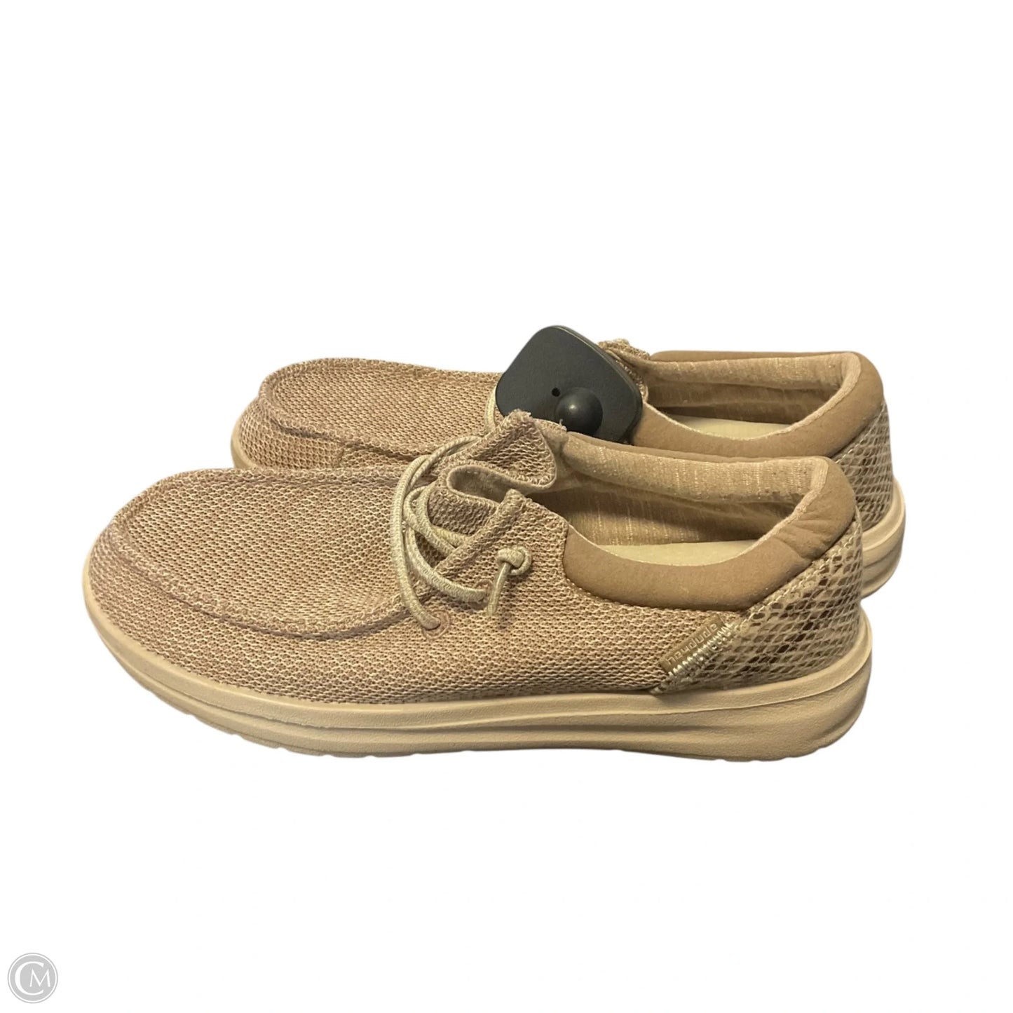 Shoes Flats By Hey Dude In Tan, Size: 6