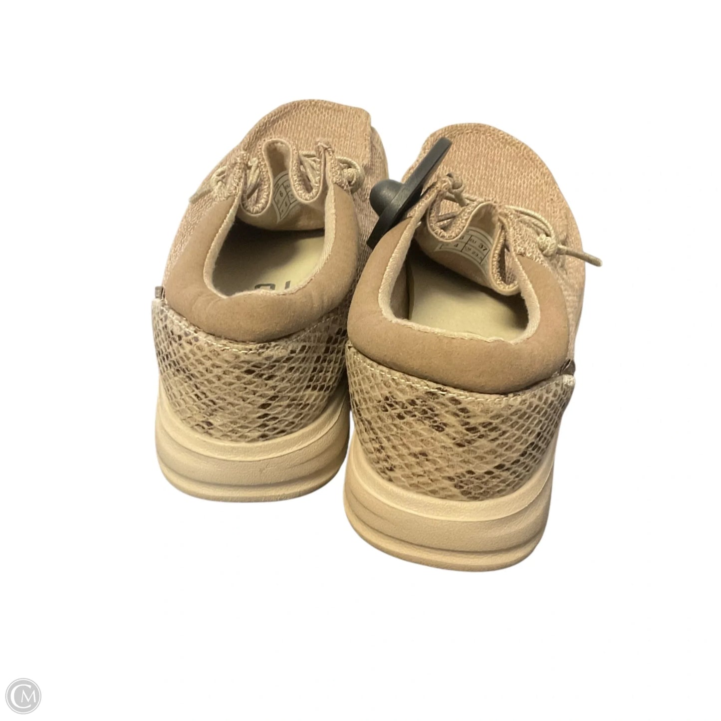 Shoes Flats By Hey Dude In Tan, Size: 6