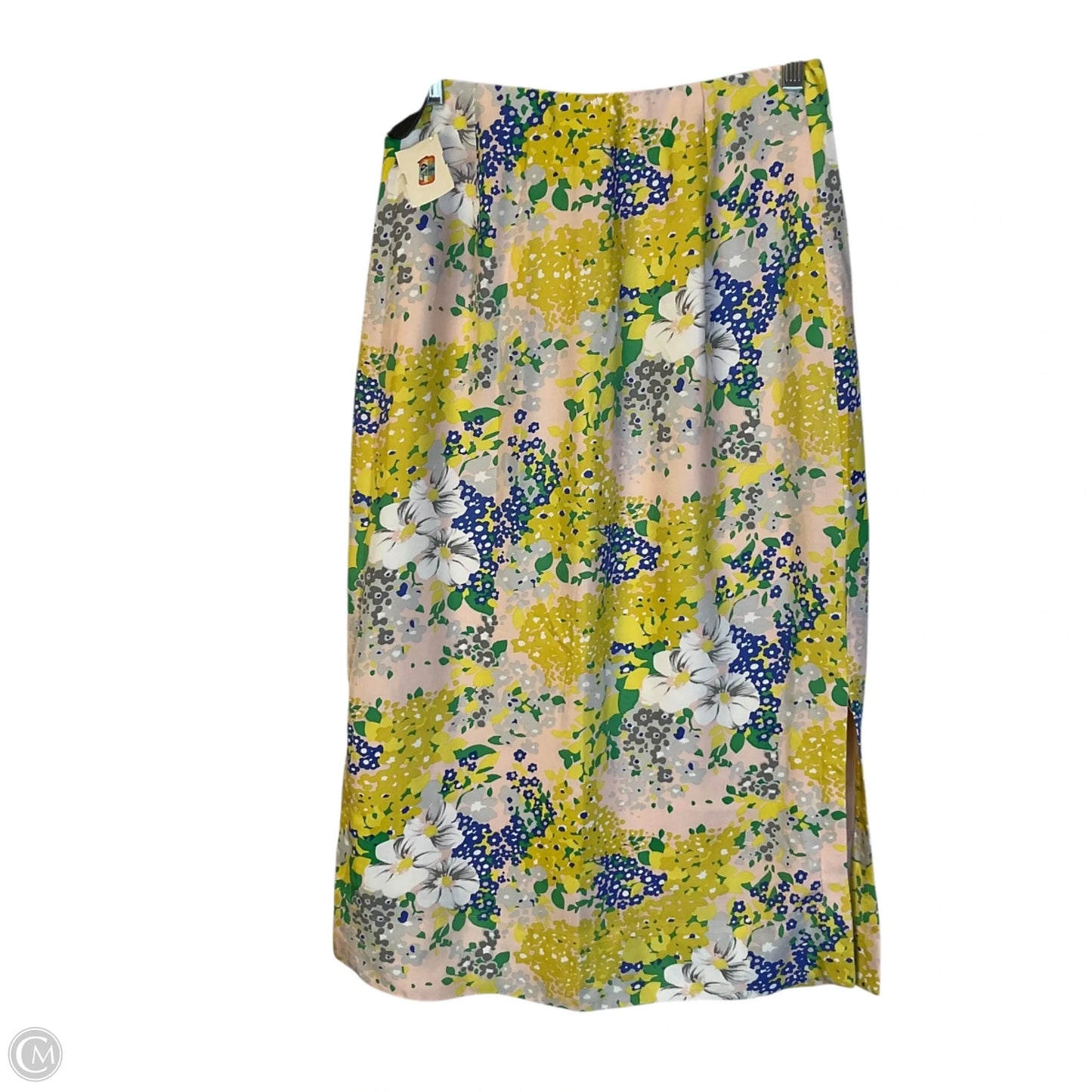 Skirt Midi By J. Crew In Floral Print, Size: 0
