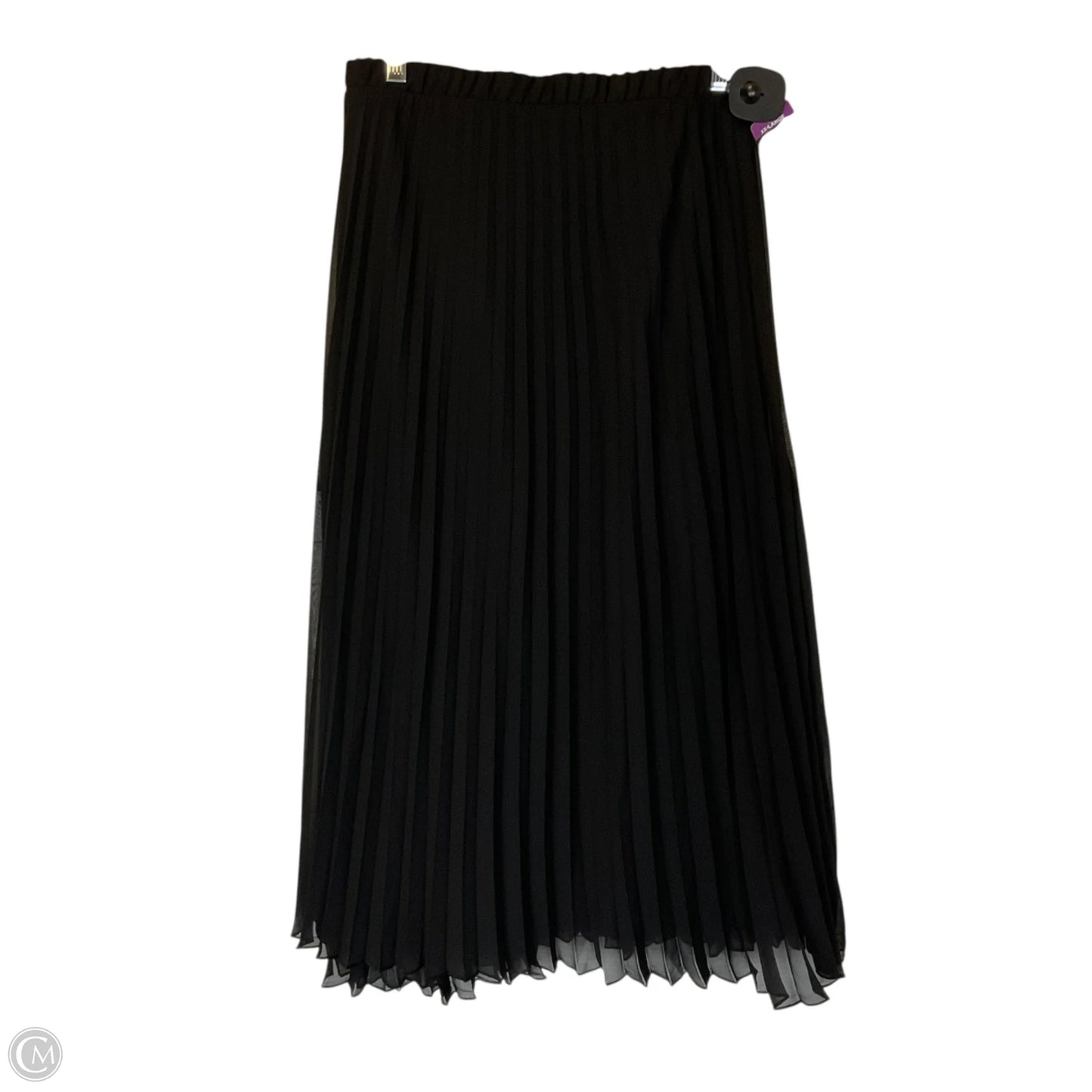 Skirt Maxi By Vince Camuto In Black, Size: Xxl
