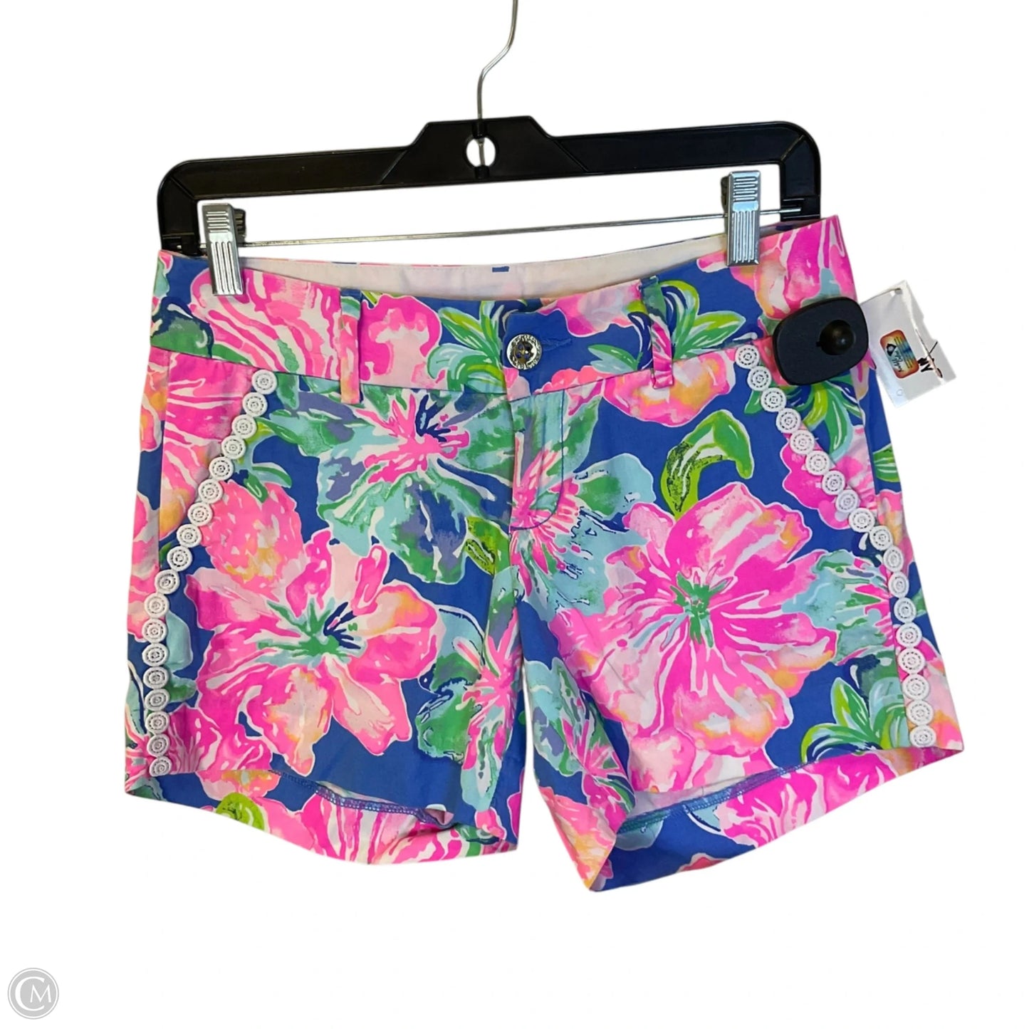 Shorts Designer By Lilly Pulitzer In Blue, Size: 0
