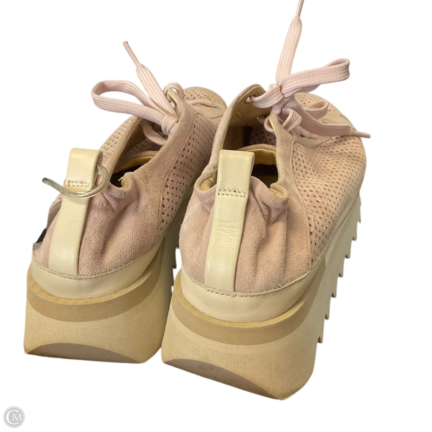 Shoes Sneakers Platform By Clothes Mentor In Pink, Size: 8.5