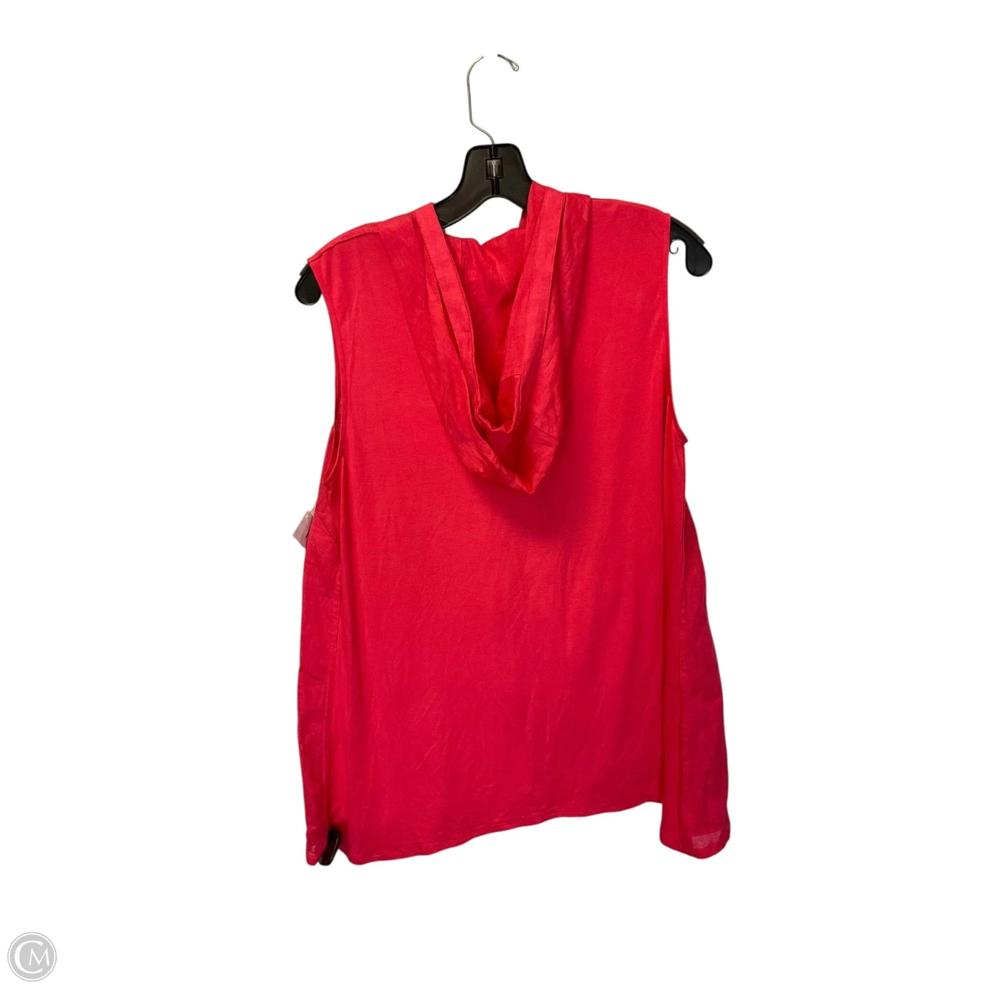 Top Sleeveless By Calvin Klein In Pink, Size: M