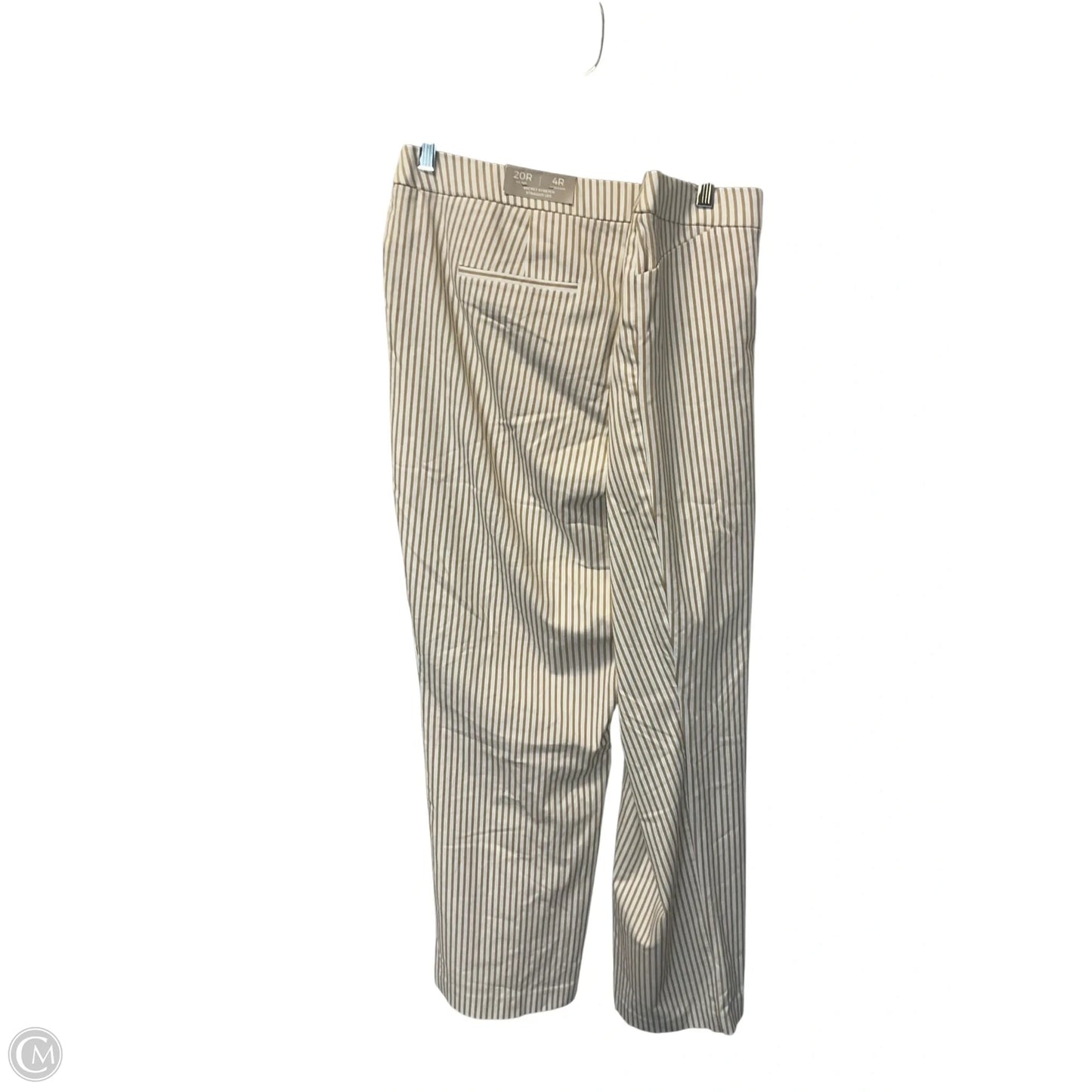 Pants Dress By Chicos In Striped Pattern, Size: 20