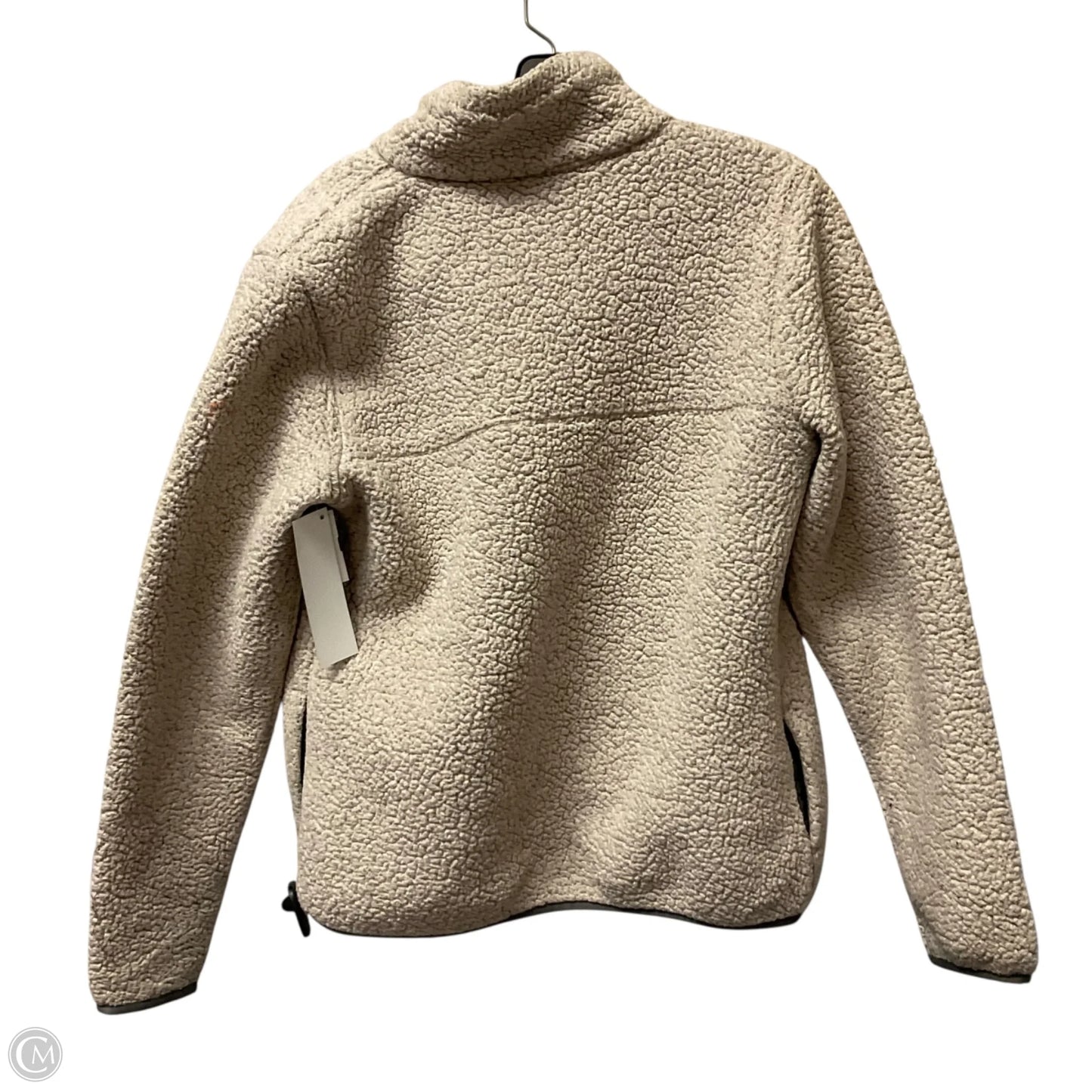 Jacket Faux Fur & Sherpa By Columbia In Cream, Size: M