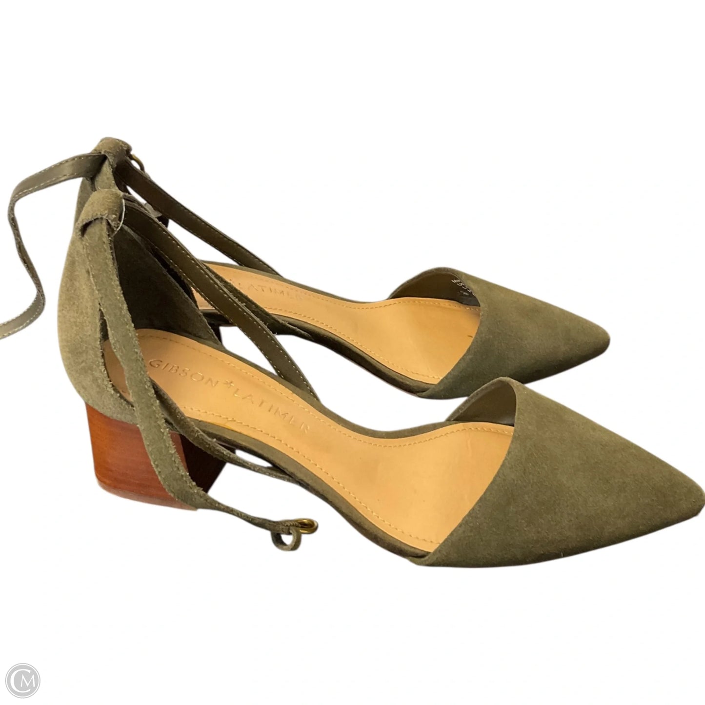 Shoes Heels Block By Gibson And Latimer In Green, Size: 8