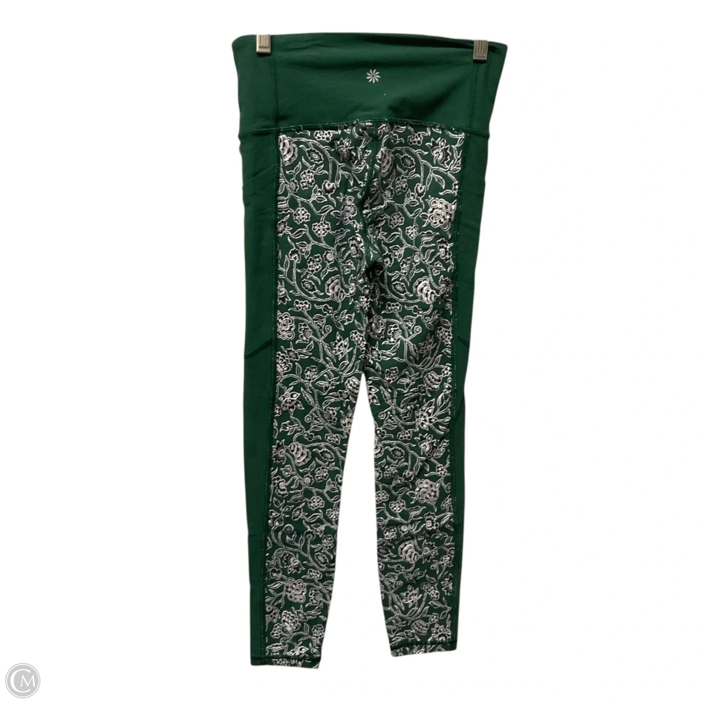 Athletic Leggings By Athleta In Green, Size: Xs