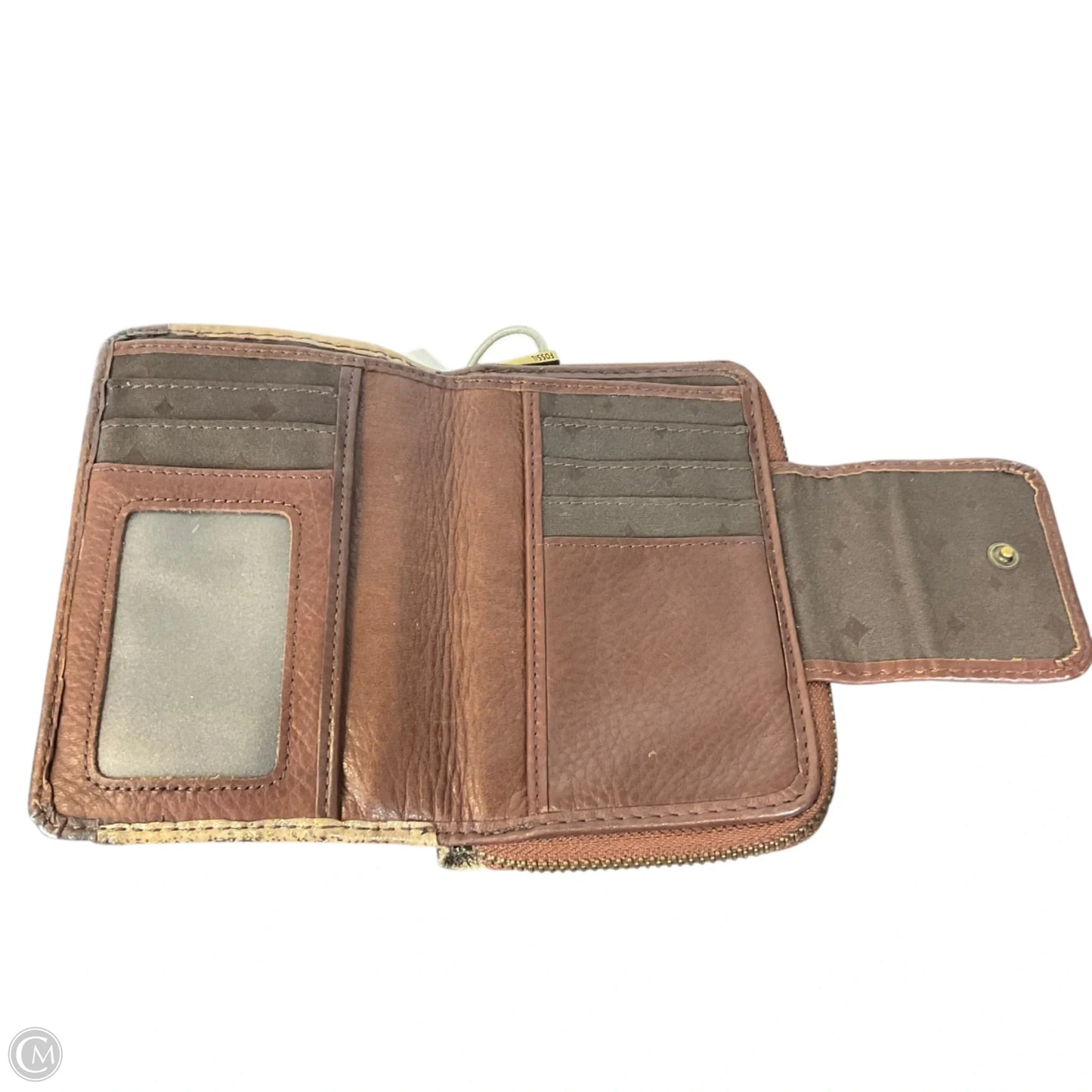 Wallet By Fossil, Size: Medium