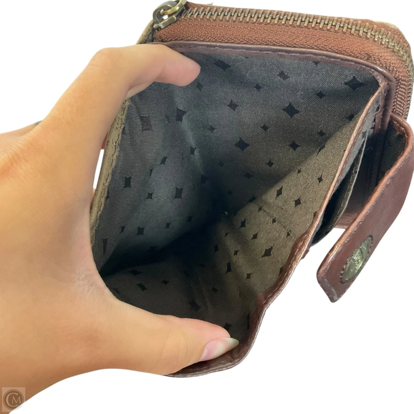 Wallet By Fossil, Size: Medium