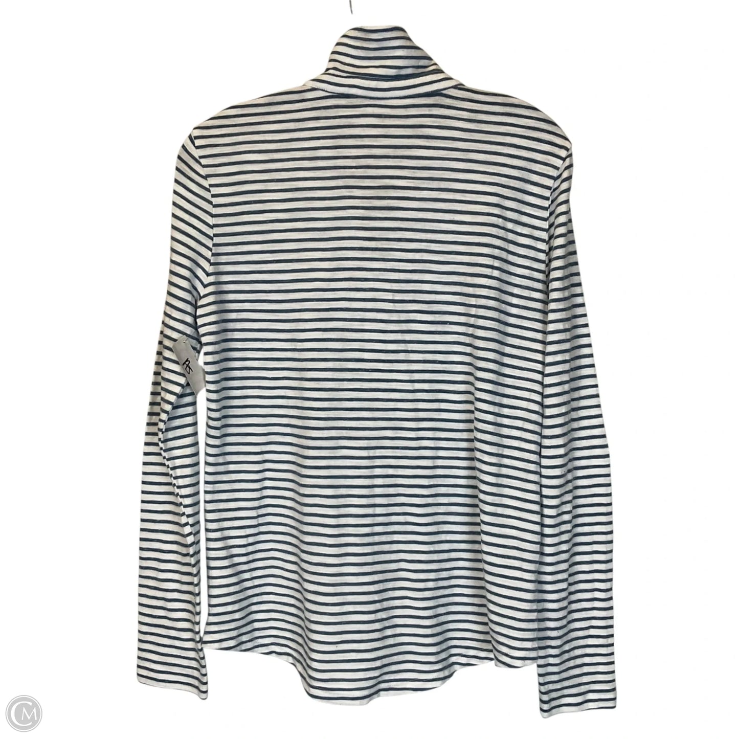 Top Long Sleeve Basic By Talbots In Striped Pattern, Size: S
