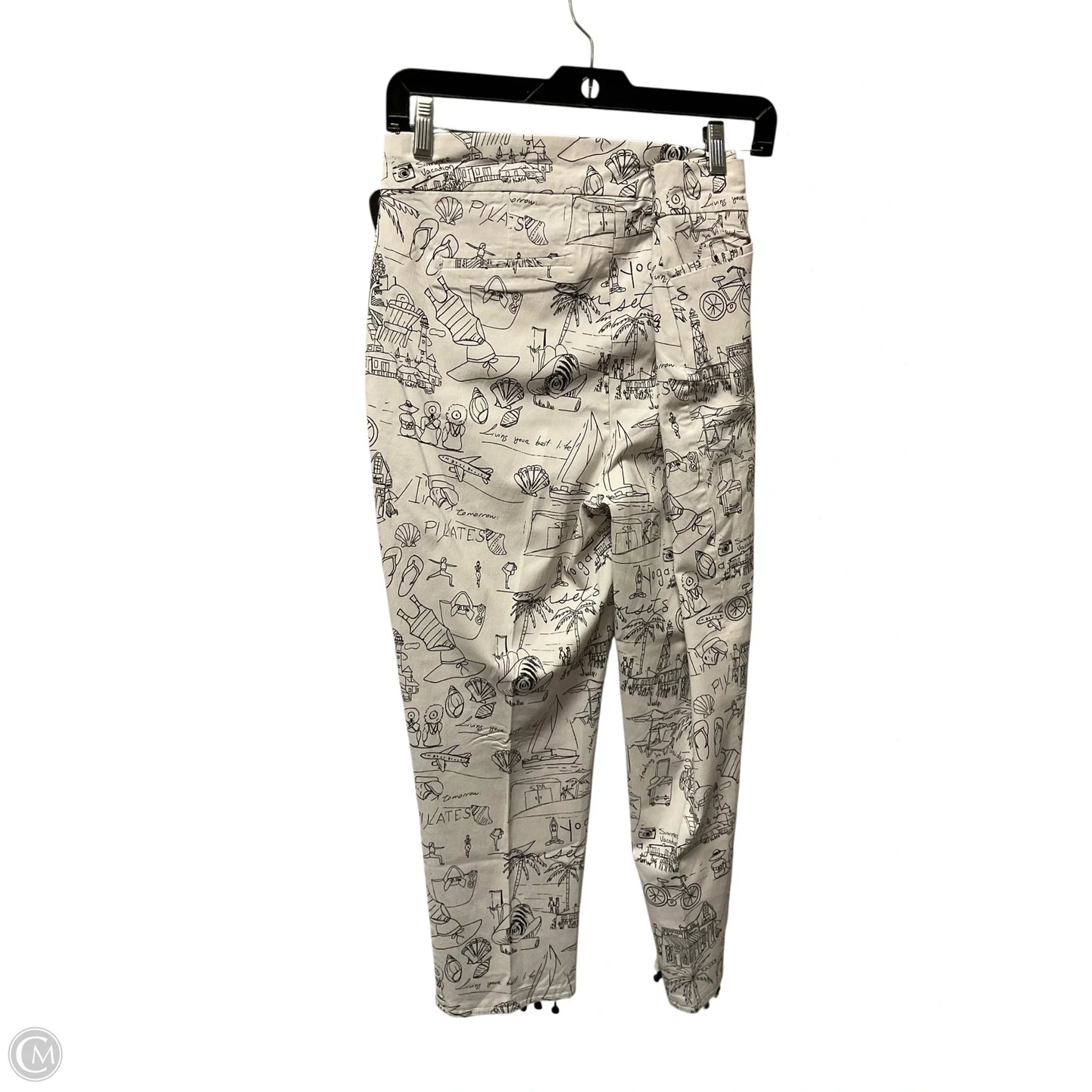 Pants Dress By Chicos In Cream, Size: 4