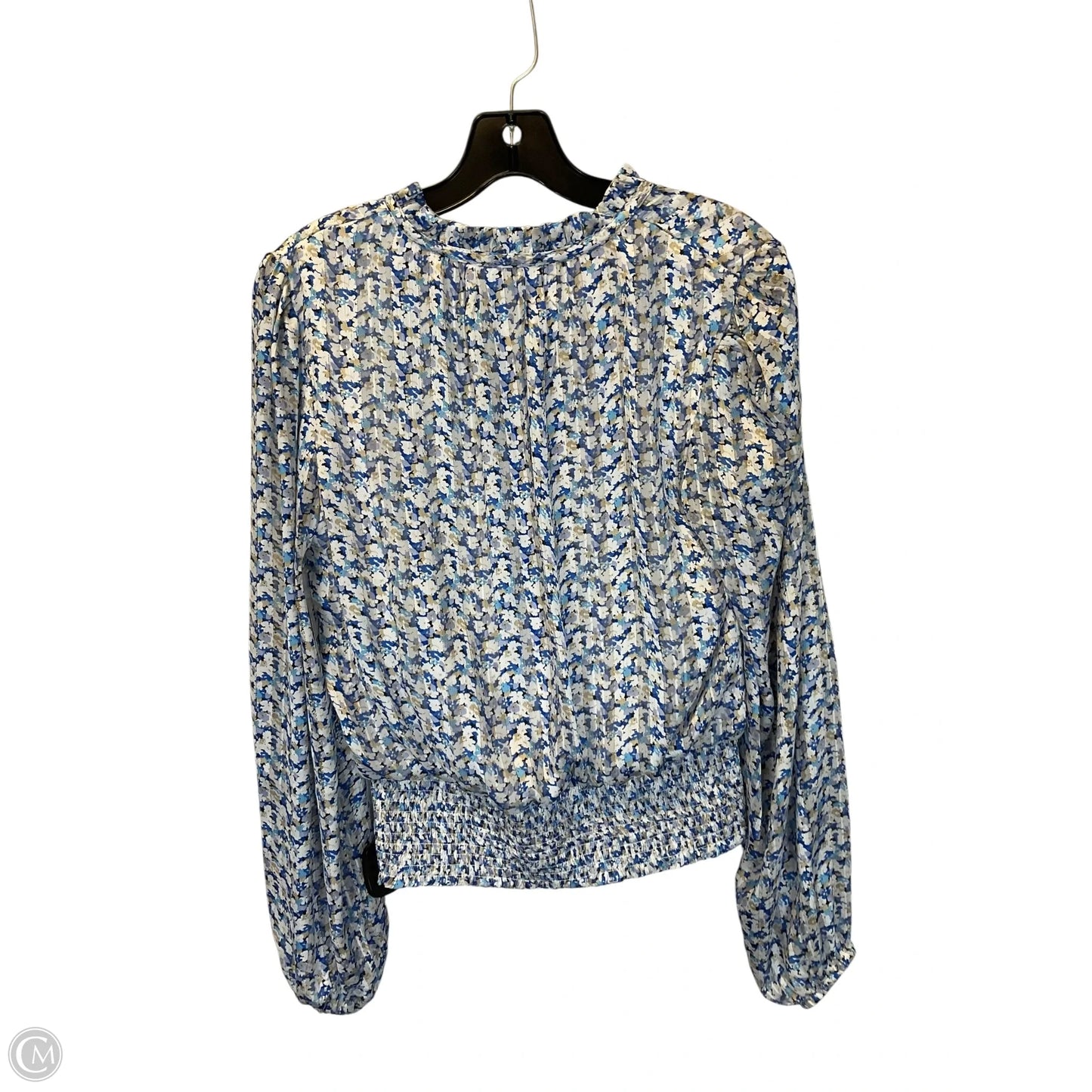 Top Long Sleeve By Tamara H In Floral Print, Size: S