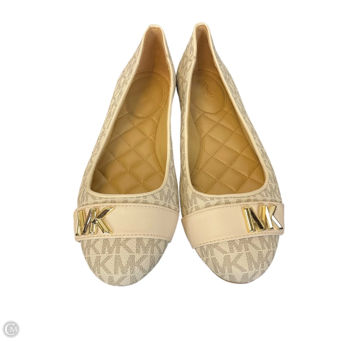Shoes Designer By Michael Kors In Cream, Size: 8