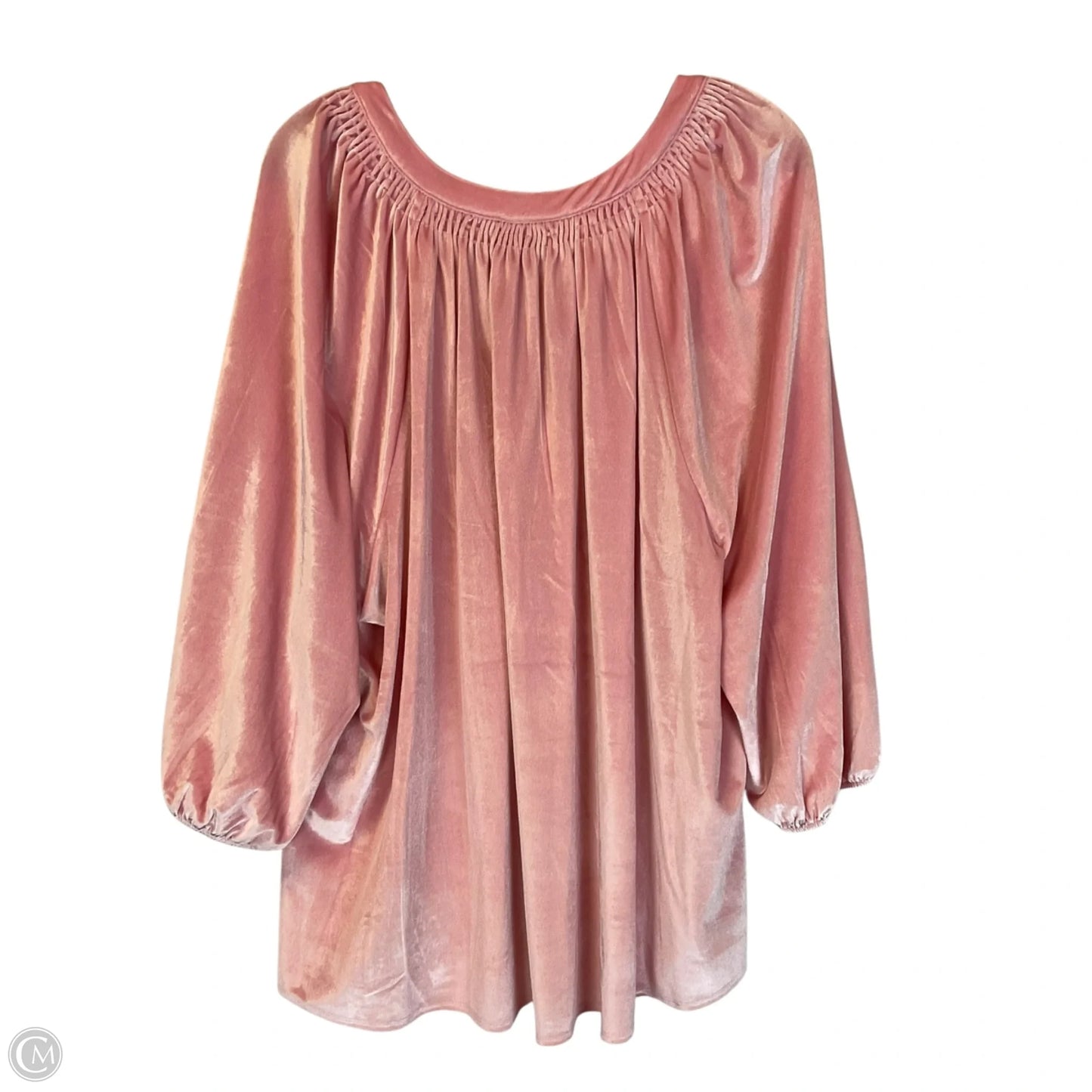Top Long Sleeve By Crown And Ivy In Pink, Size: 4x