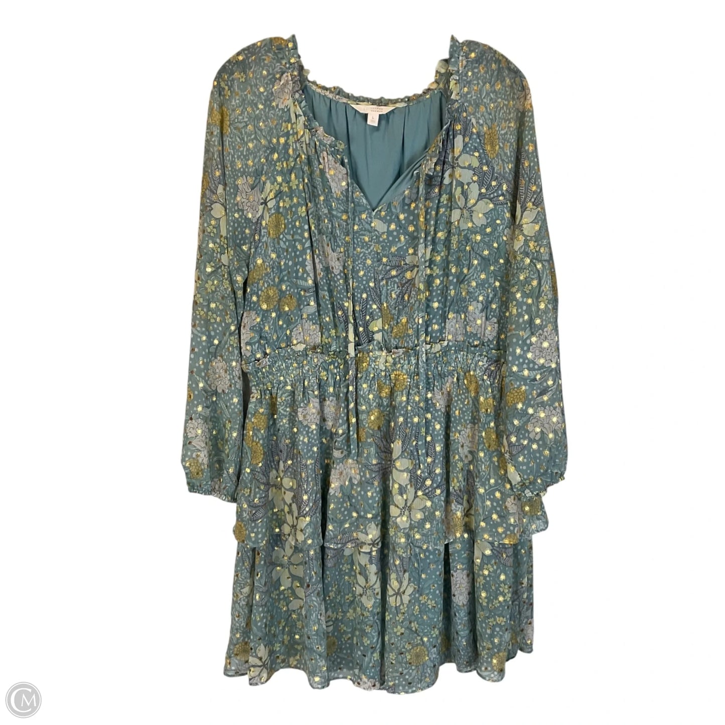 Dress Casual Short By Lc Lauren Conrad In Blue, Size: L