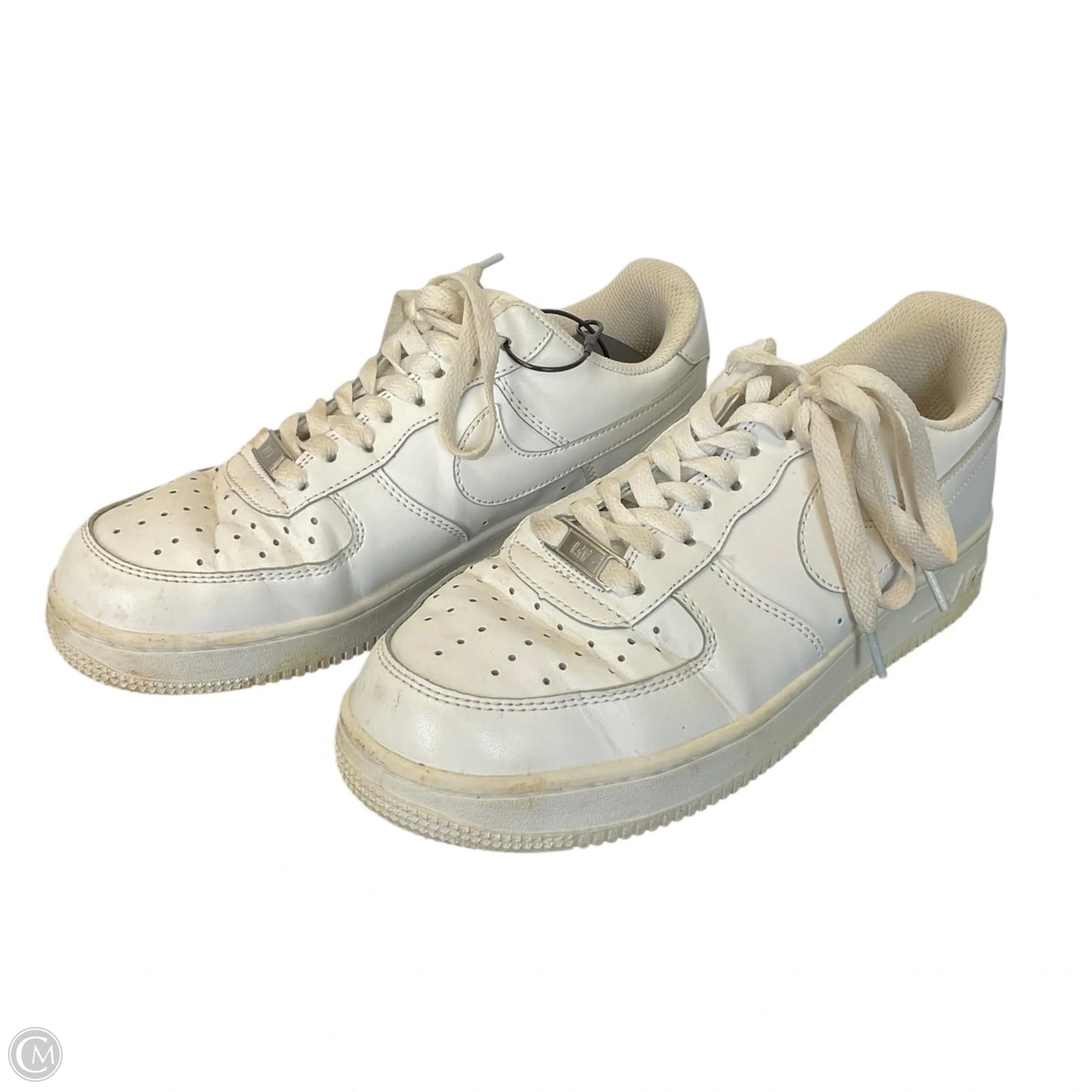 Shoes Athletic By Nike In White, Size: 8