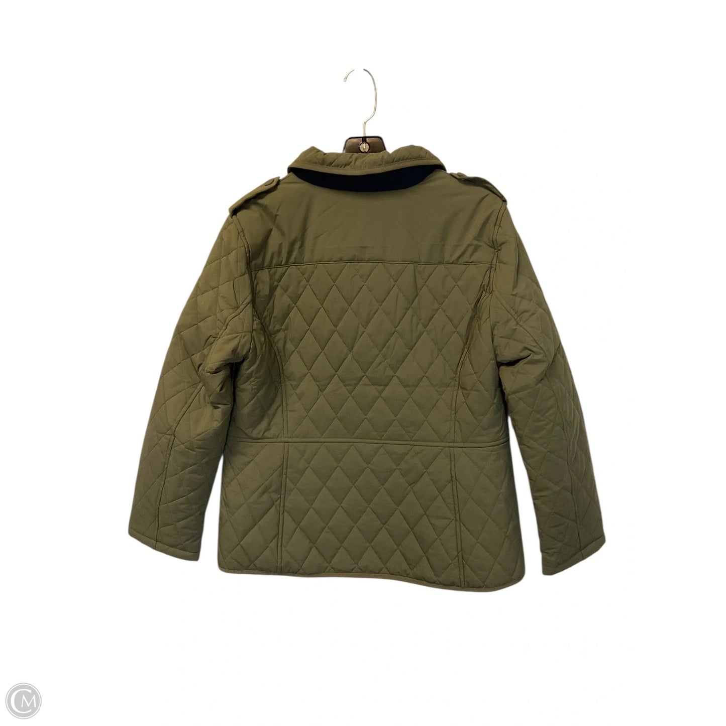Jacket Puffer & Quilted By Tommy Hilfiger In Green, Size: S