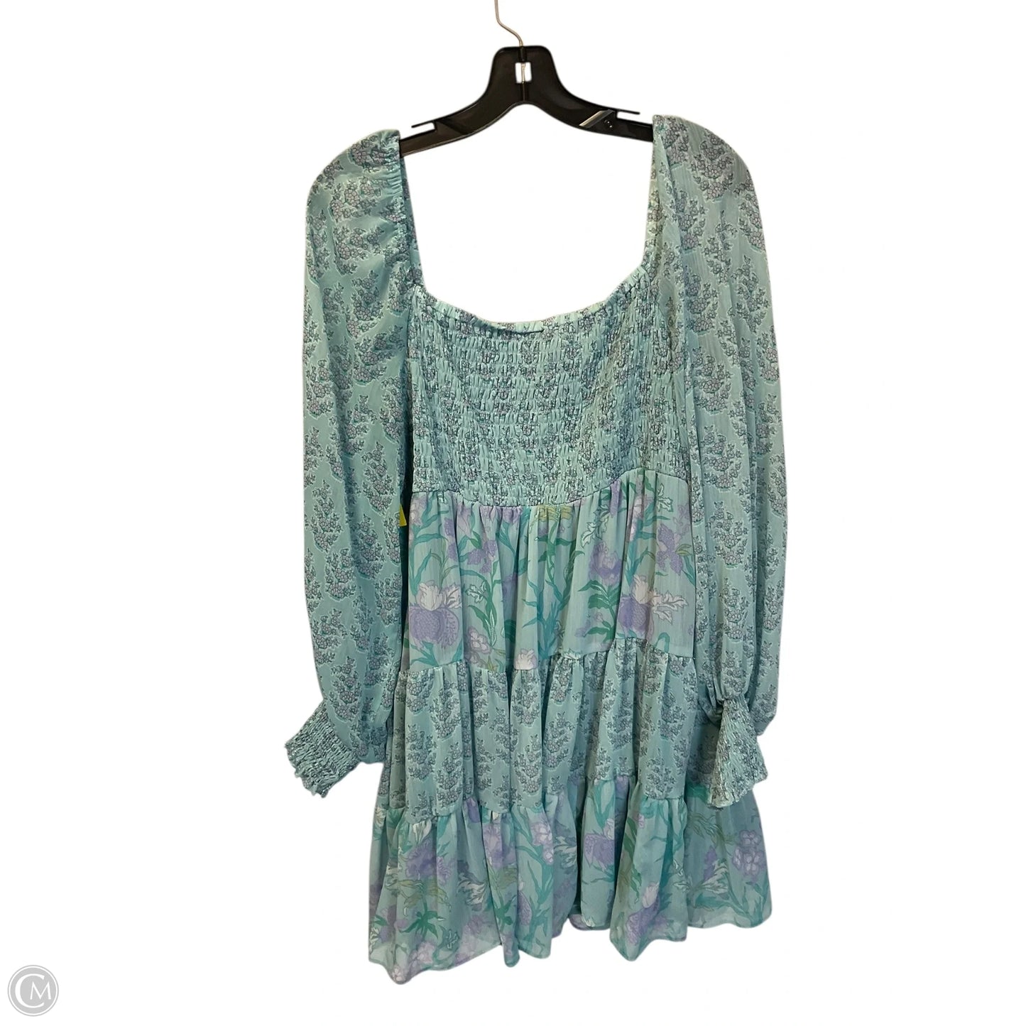 Dress Casual Short By Taylor In Floral Print, Size: 16