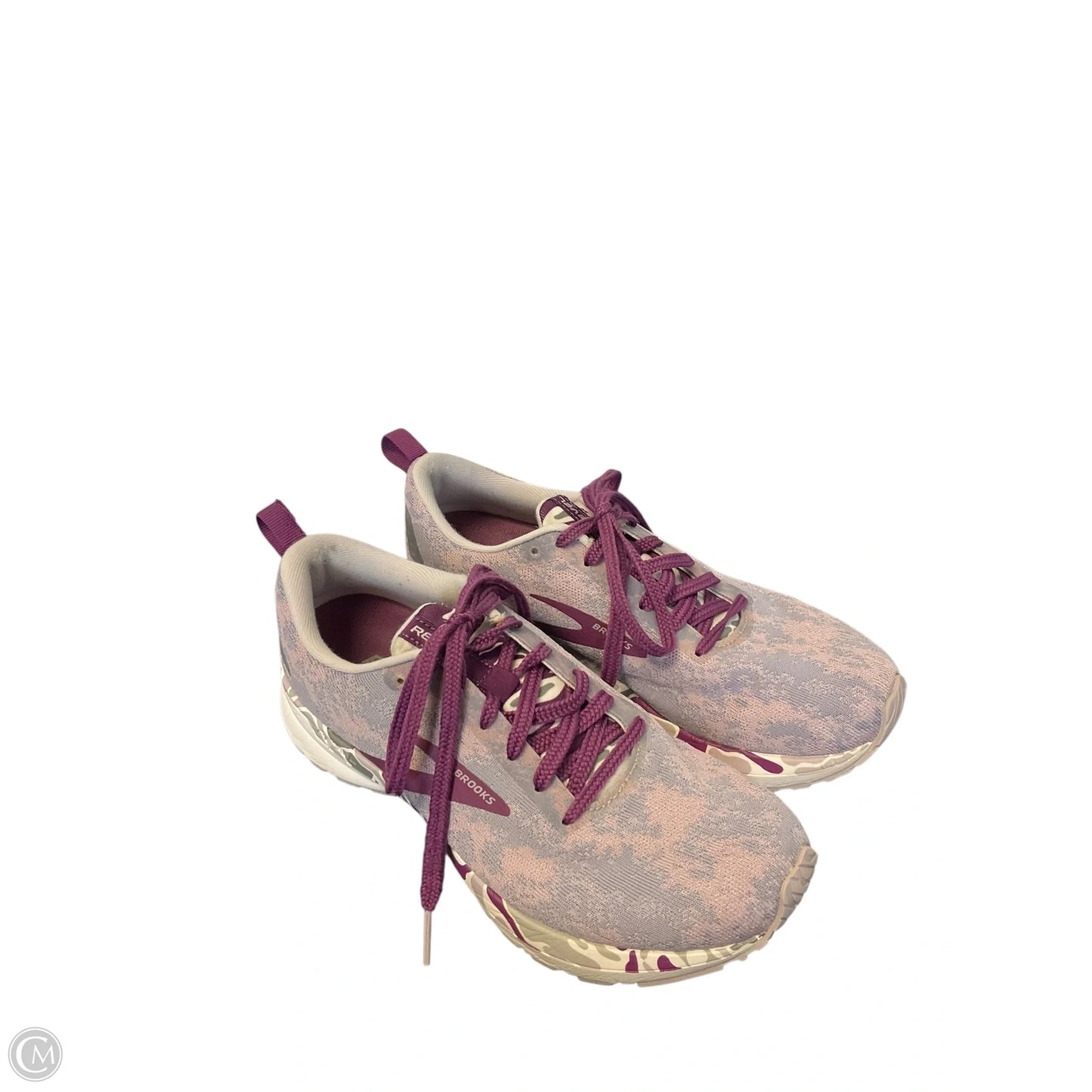 Shoes Athletic By Brooks In Purple, Size: 8