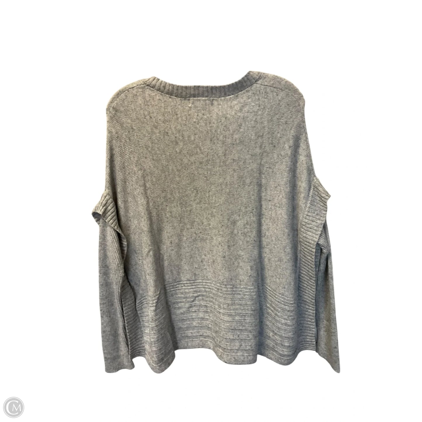 Top Long Sleeve By Fate In Grey, Size: S