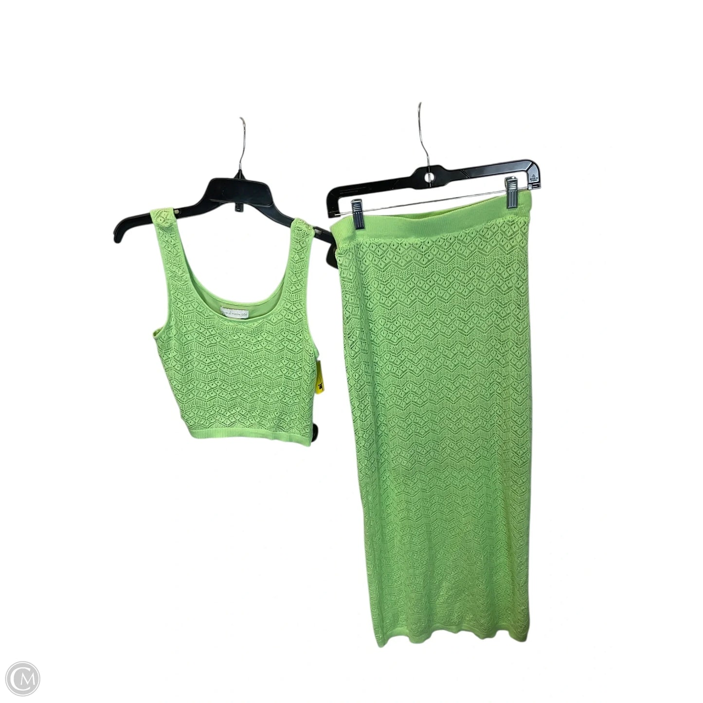 Skirt Set 2pc By House Of Harlow In Green, Size: S