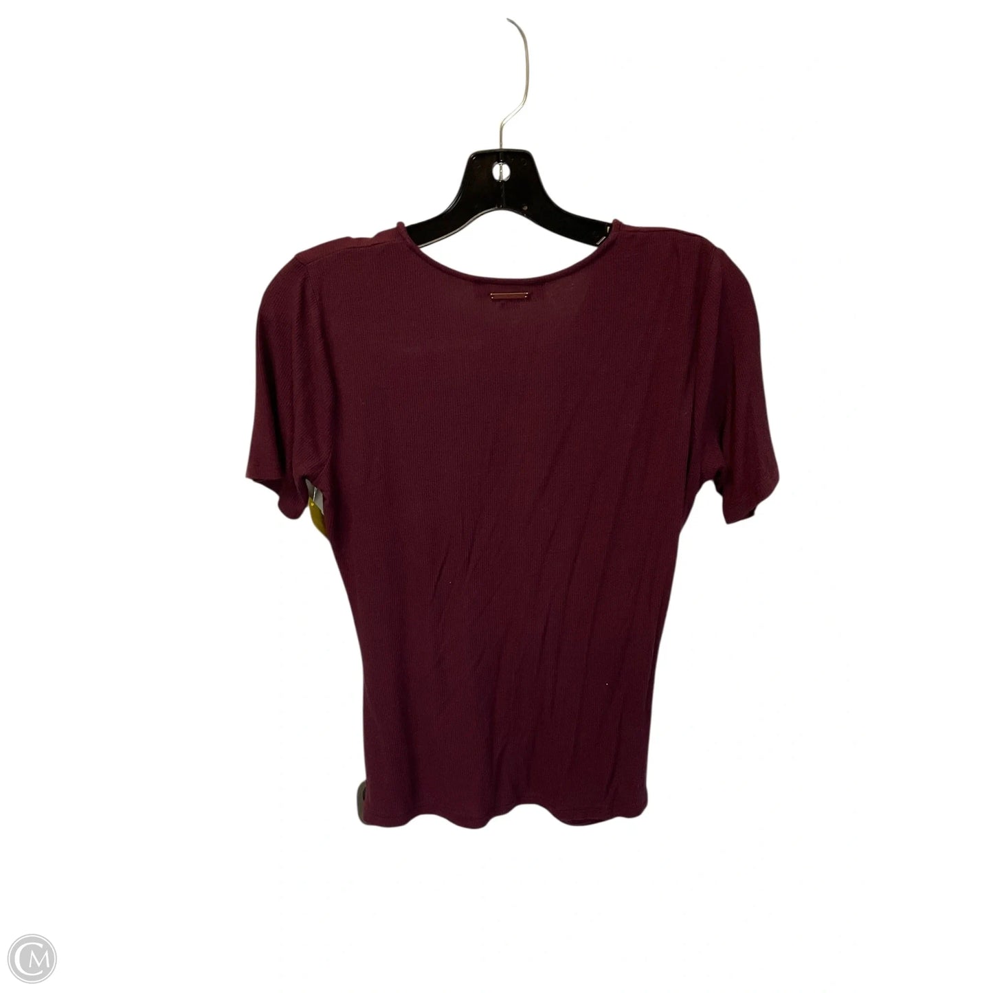 Top Short Sleeve Basic By Michael By Michael Kors In Red, Size: M