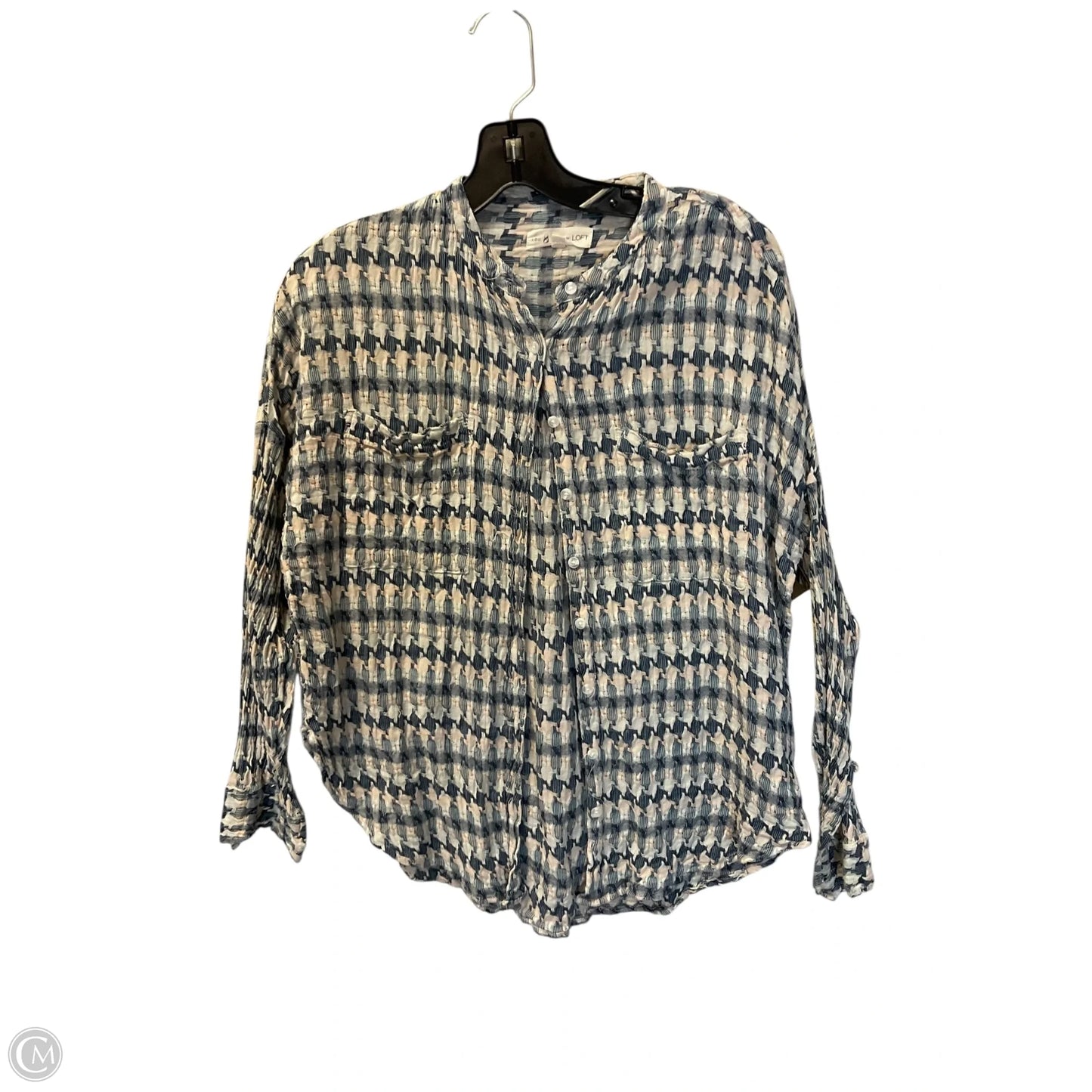 Top Long Sleeve Basic By Lou And Grey In Blue, Size: Xs