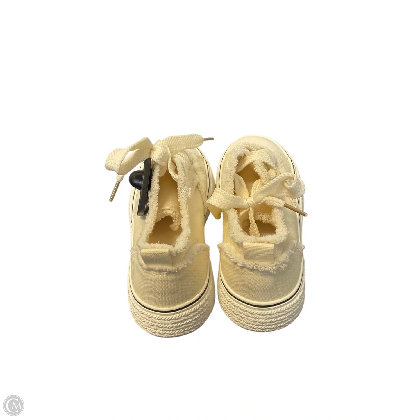 Shoes Sneakers Platform By Clothes Mentor In Cream, Size: 5.5