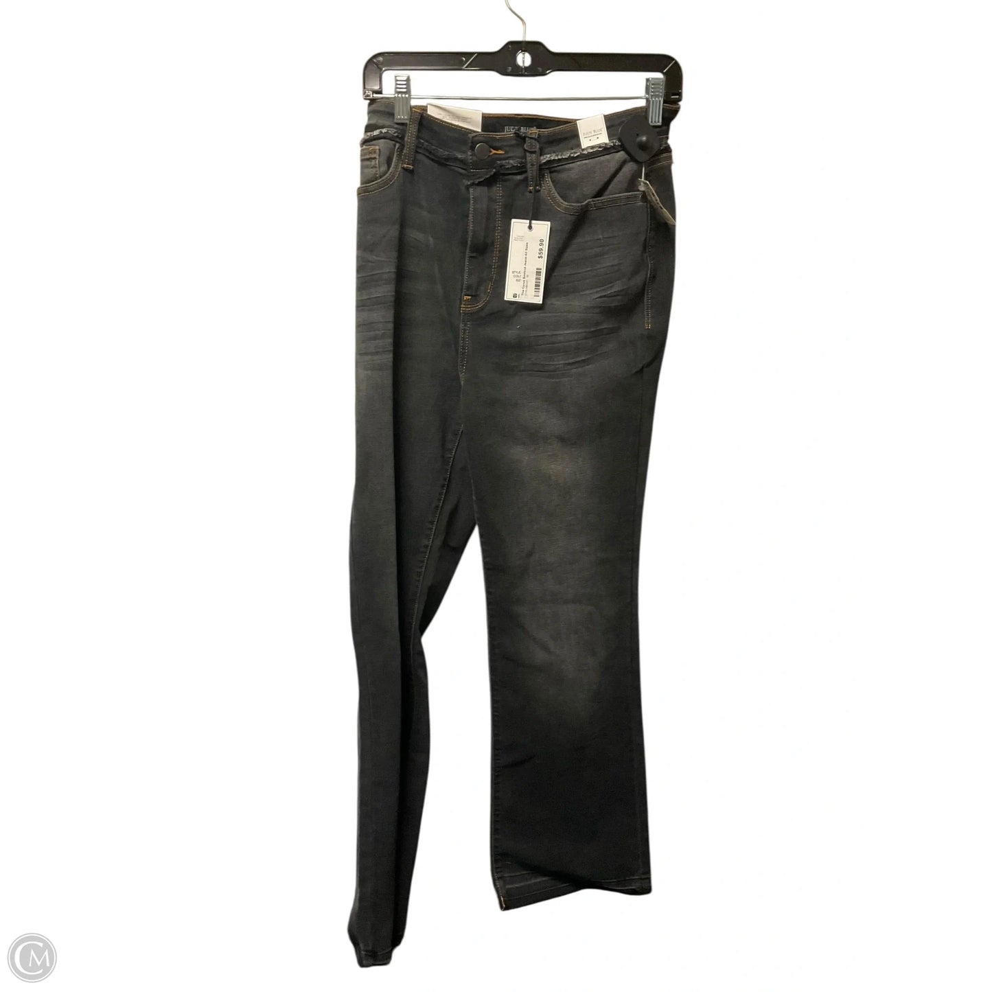 Jeans Boot Cut By Judy Blue In Black Denim, Size: 6