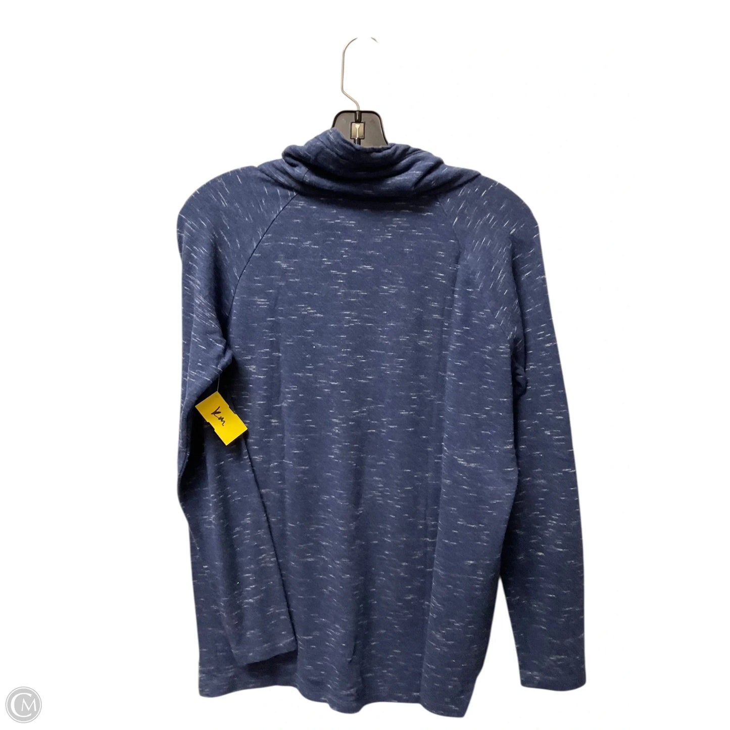 Top Long Sleeve Basic By Loft In Blue, Size: Xs