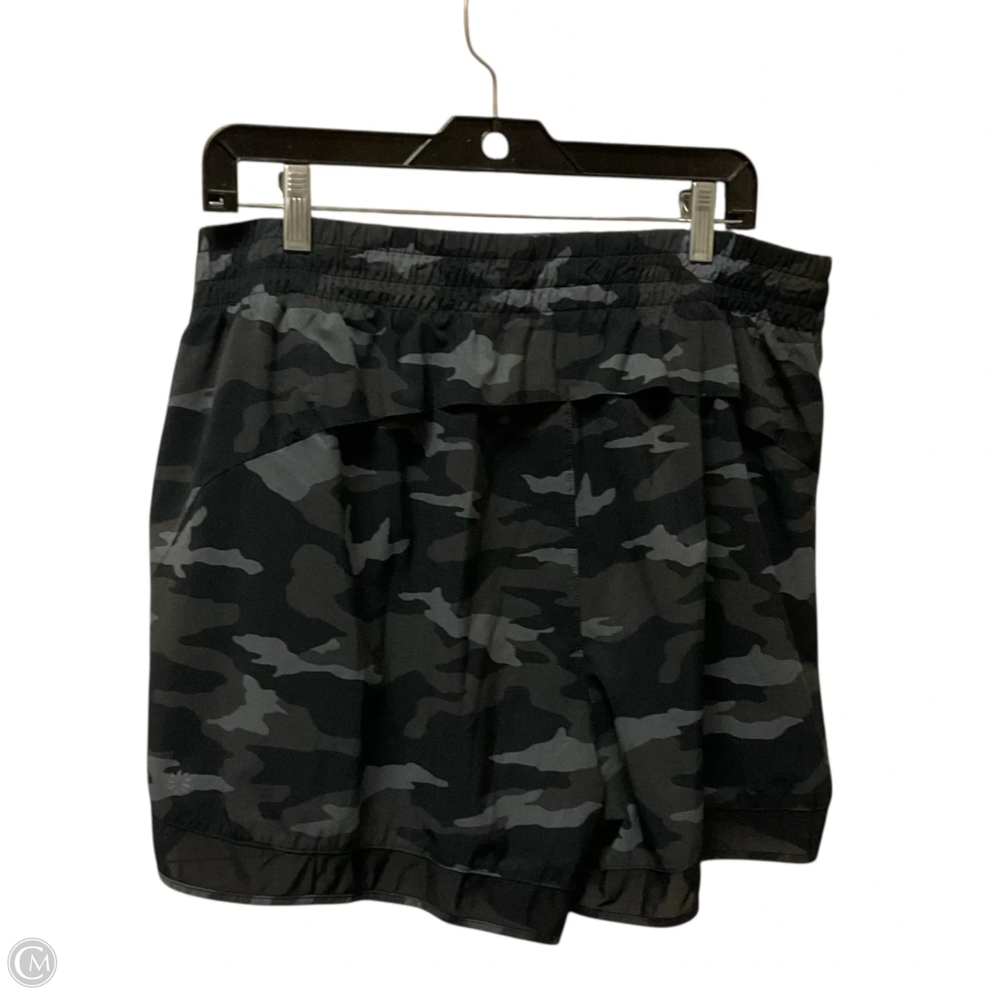 Athletic Shorts By Athleta In Camouflage Print, Size: 1x