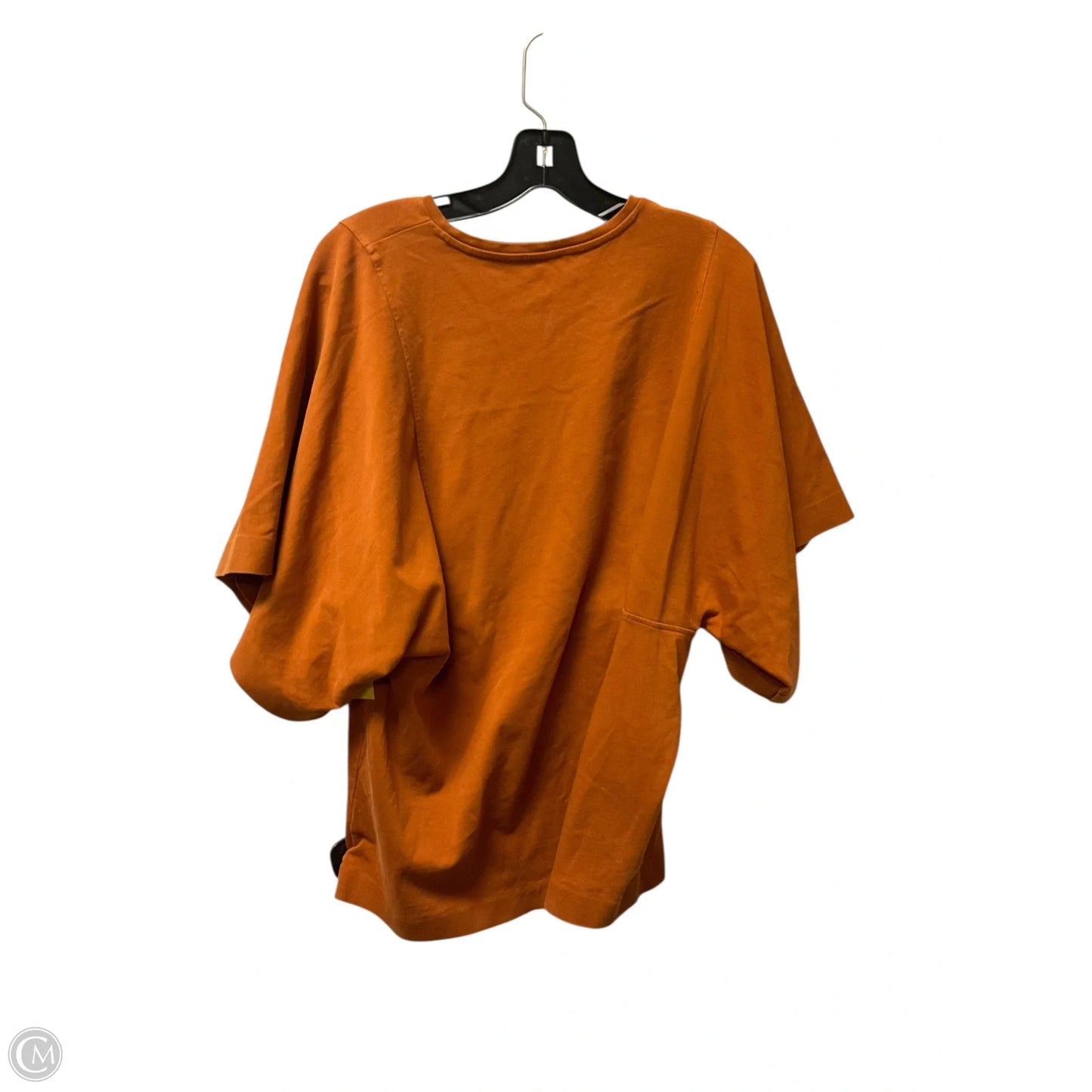 Top Short Sleeve By Cos In Orange, Size: M