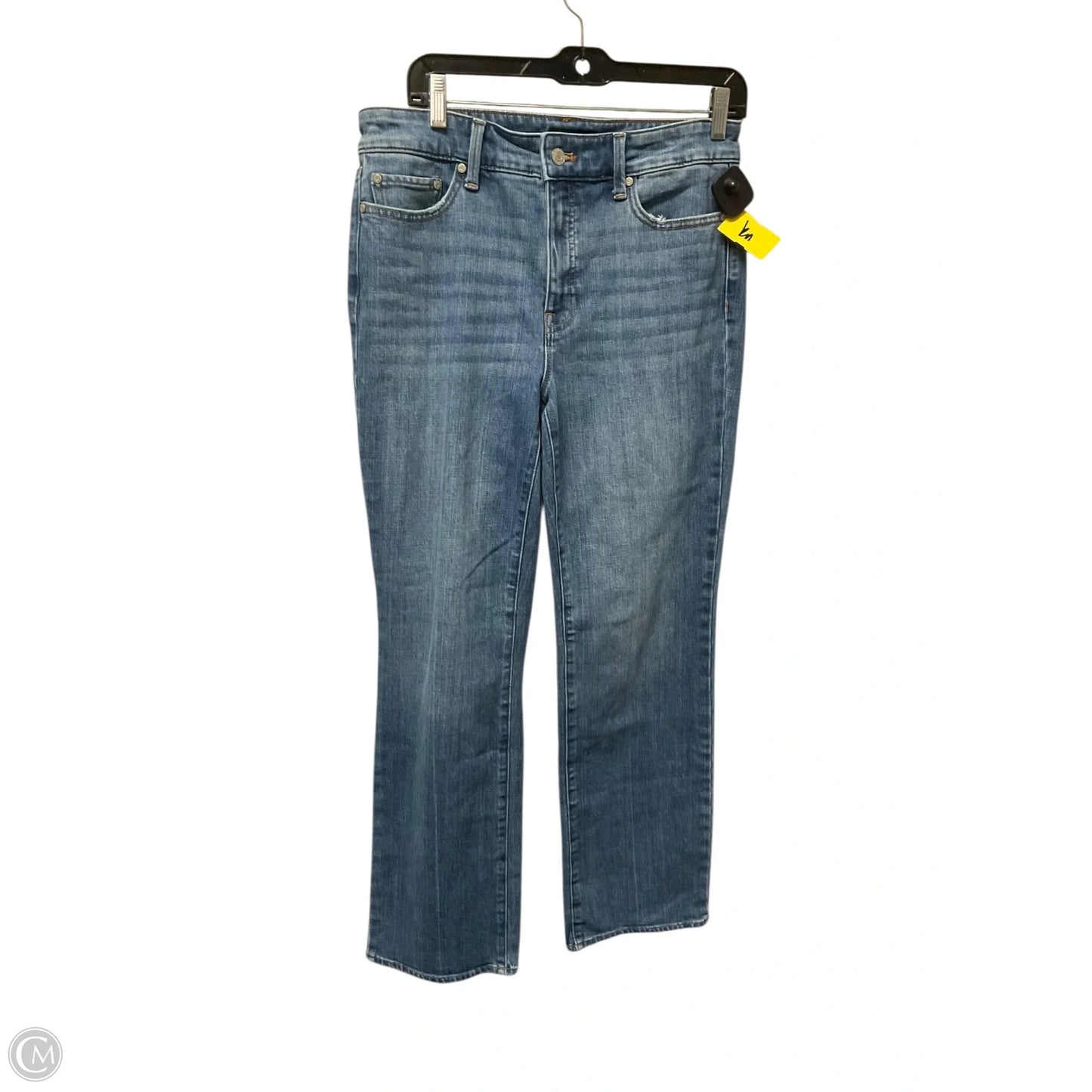 Jeans Straight By Talbots In Blue Denim, Size: 6