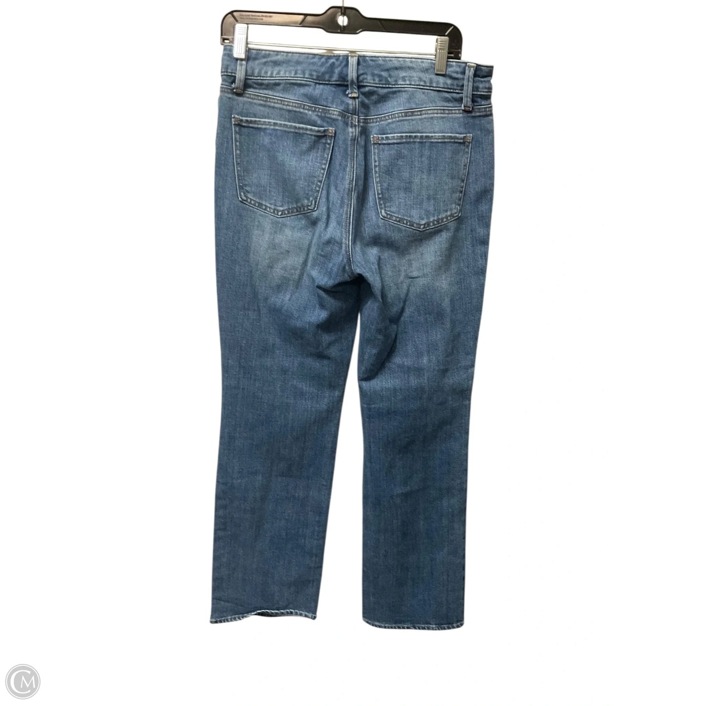 Jeans Straight By Talbots In Blue Denim, Size: 6