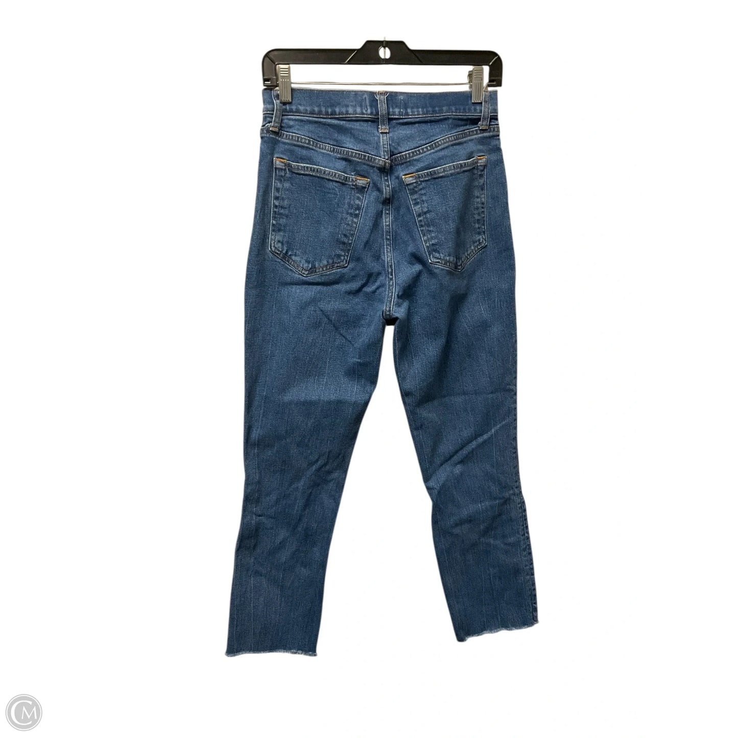 Jeans Straight By Abercrombie And Fitch In Blue Denim, Size: 6