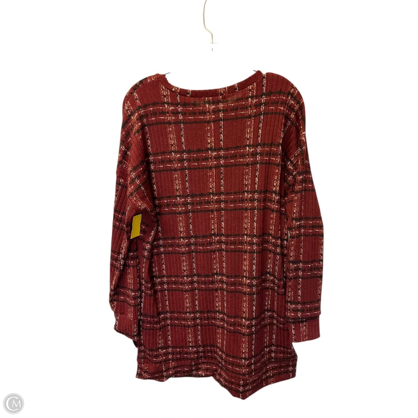 Dress Casual Short By Perfect Peach In Red, Size: L