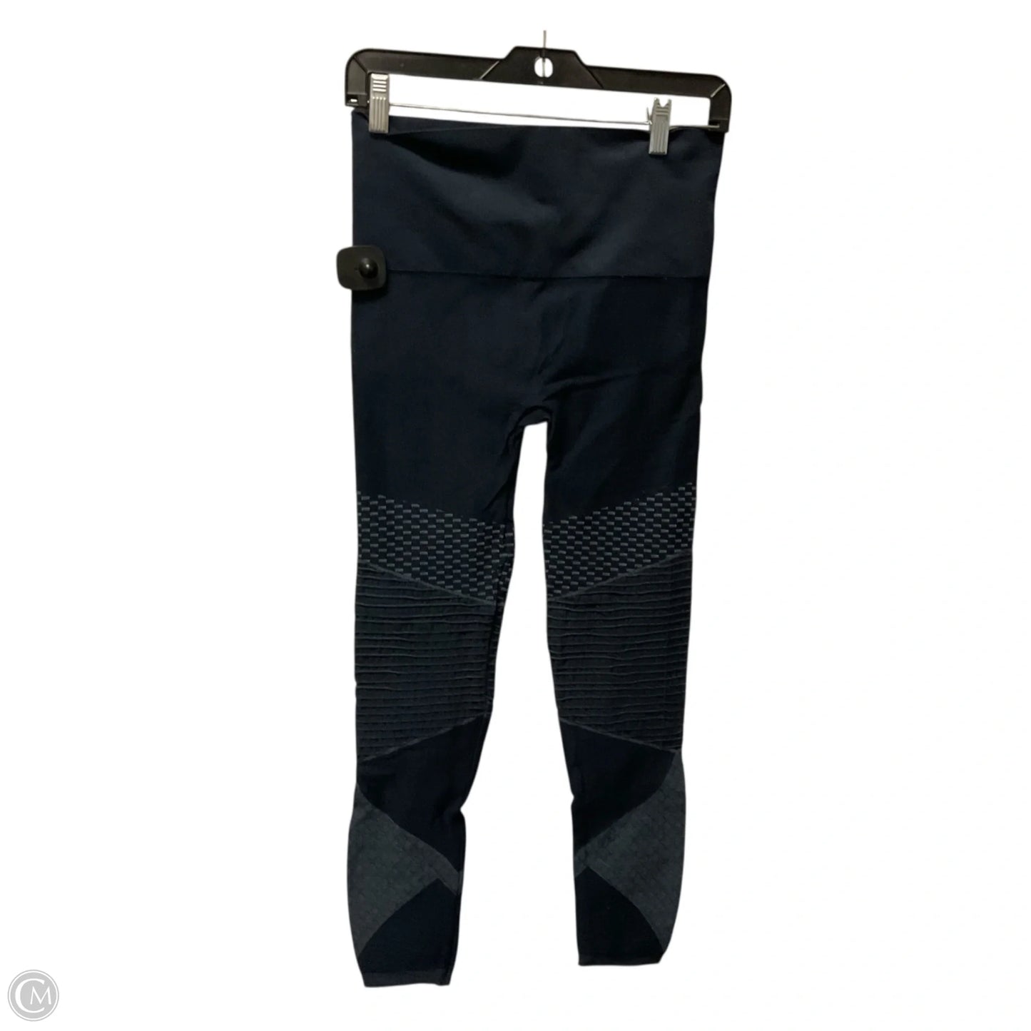 Athletic Leggings By Spanx In Blue, Size: L