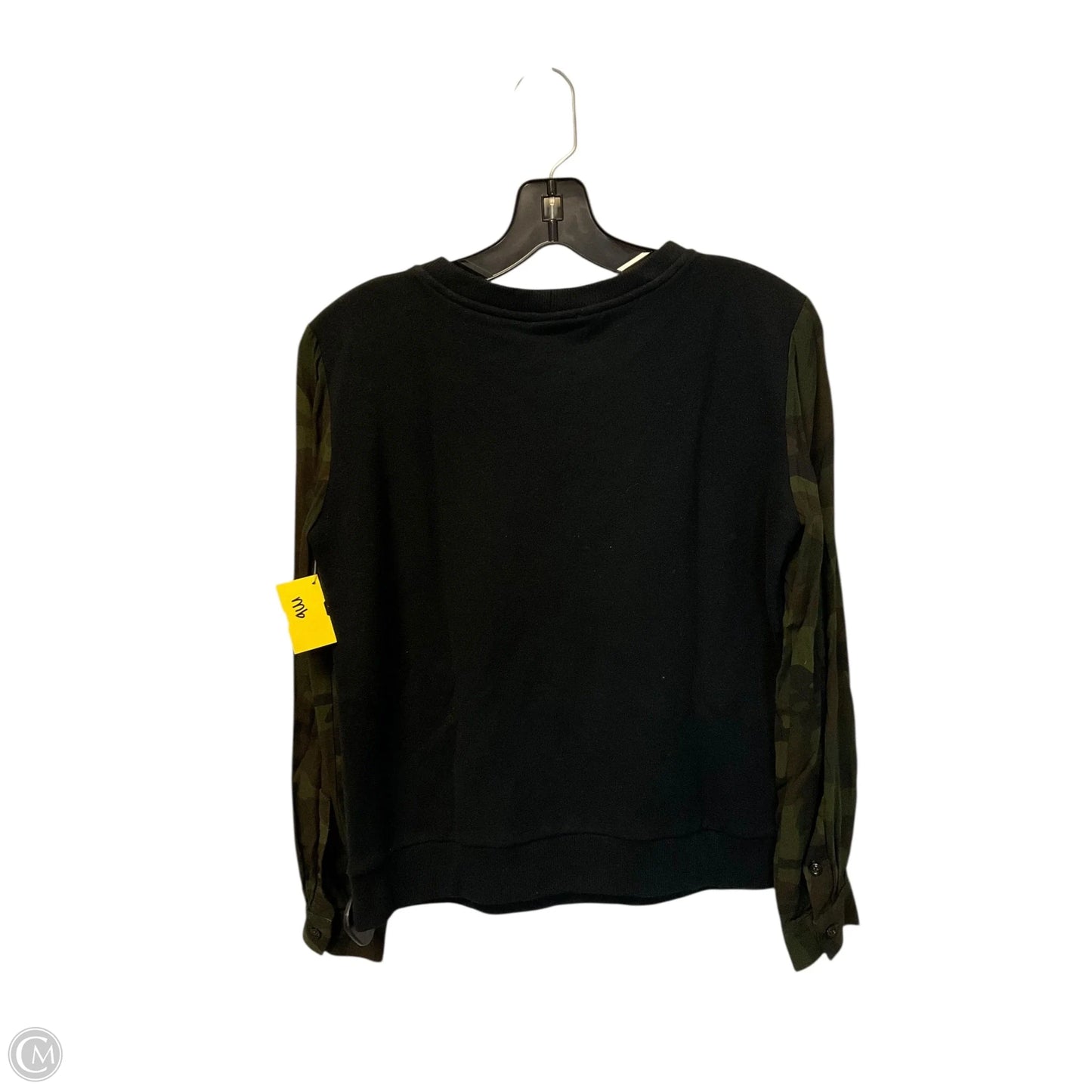 Top Long Sleeve By Drew In Black, Size: Xs
