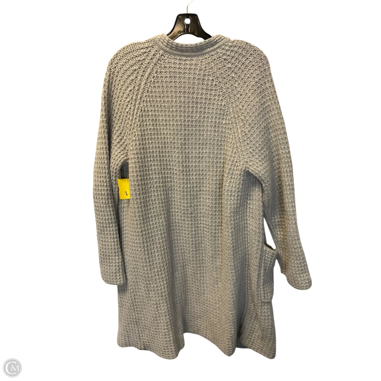 Sweater Cardigan By Madewell In Grey, Size: L