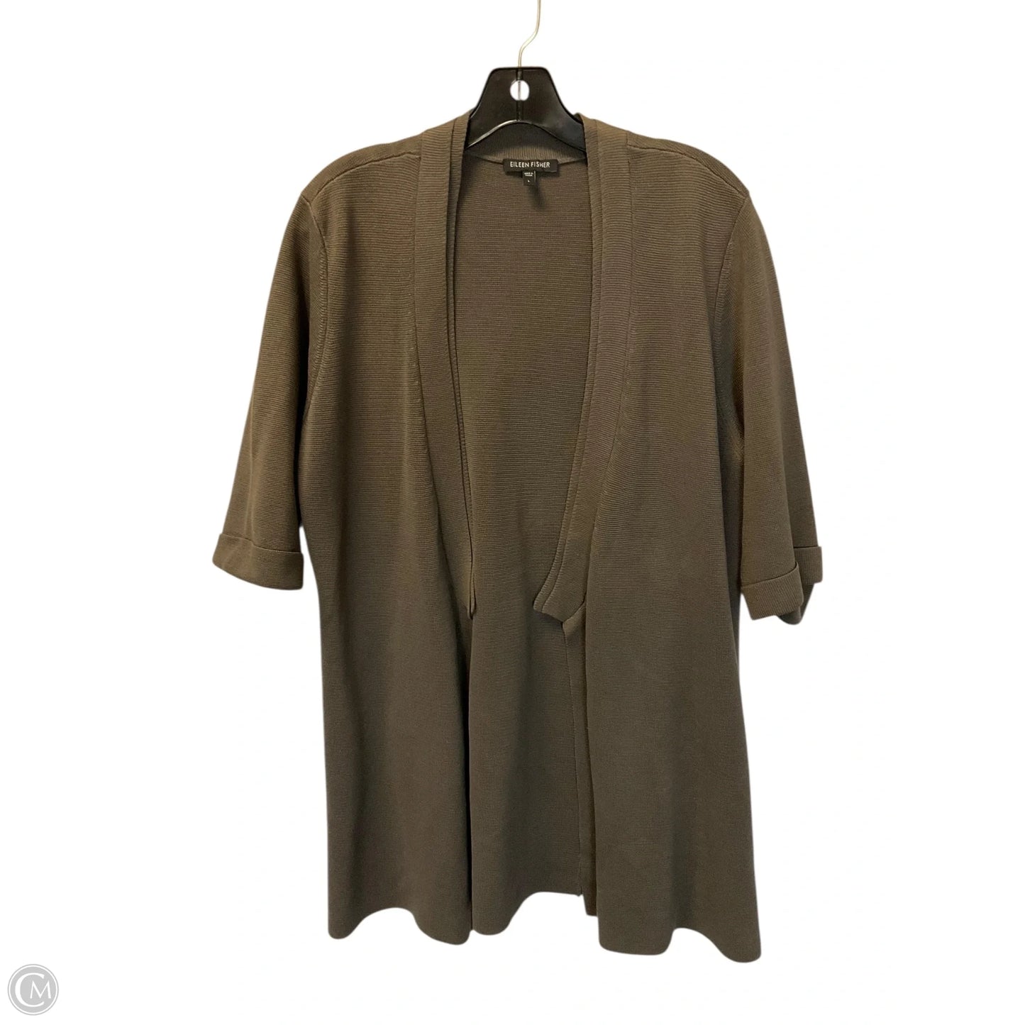 Cardigan By Eileen Fisher In Brown, Size: L