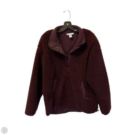 Sweatshirt Collar By Athleta In Purple, Size: L