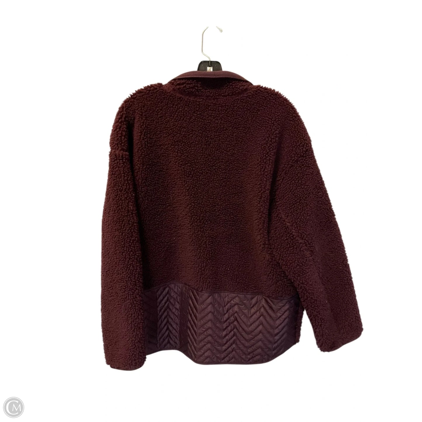 Sweatshirt Collar By Athleta In Purple, Size: L