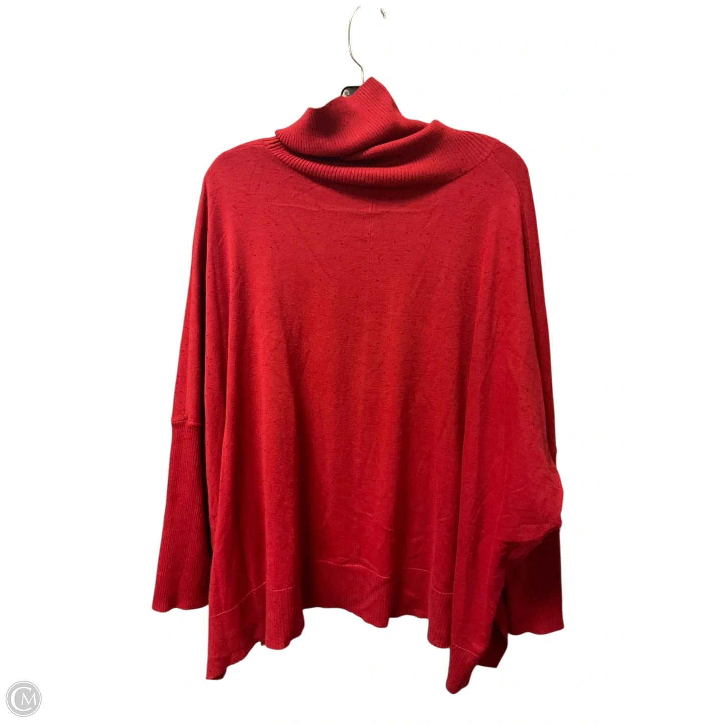Top Long Sleeve Basic By New Directions In Red, Size: Xl