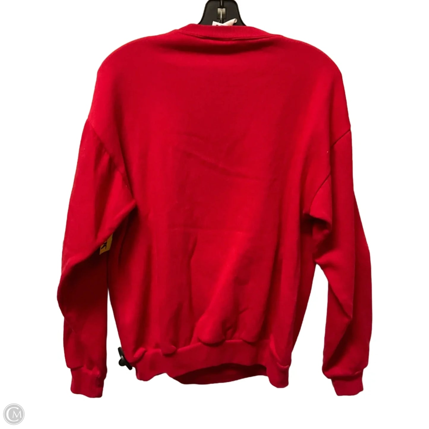 Sweatshirt Crewneck By Clothes Mentor In Red, Size: M