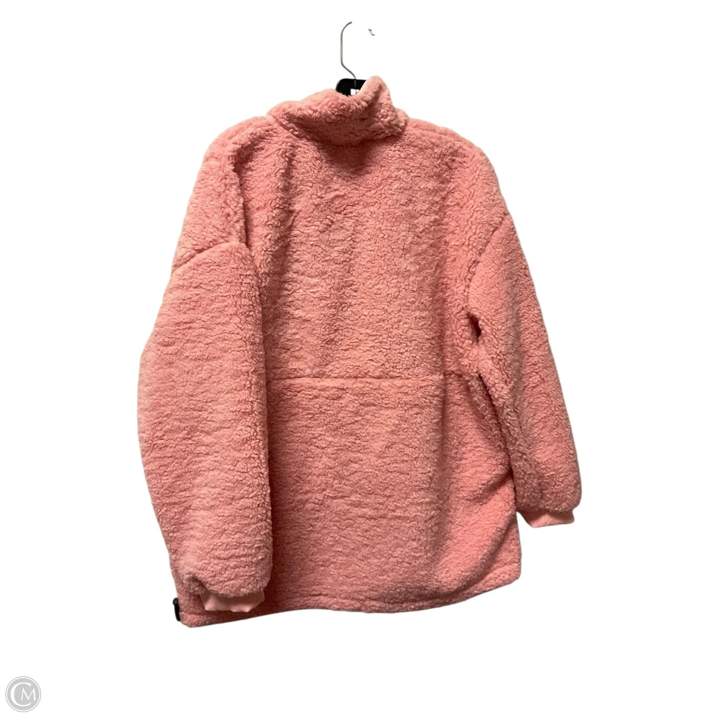 Jacket Faux Fur & Sherpa By Chicsoul In Pink, Size: Xl